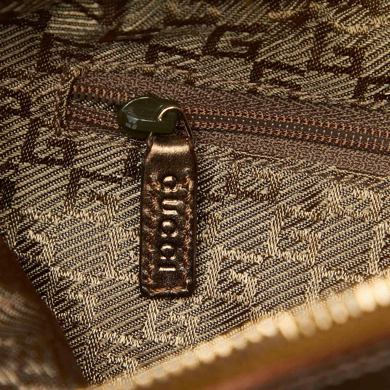 Gucci Web Canvas Shoulder Bag (SHG-32365)