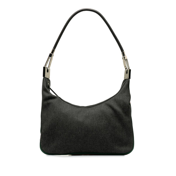 Gucci Web Denim Shoulder Bag (SHG-iAFw89)