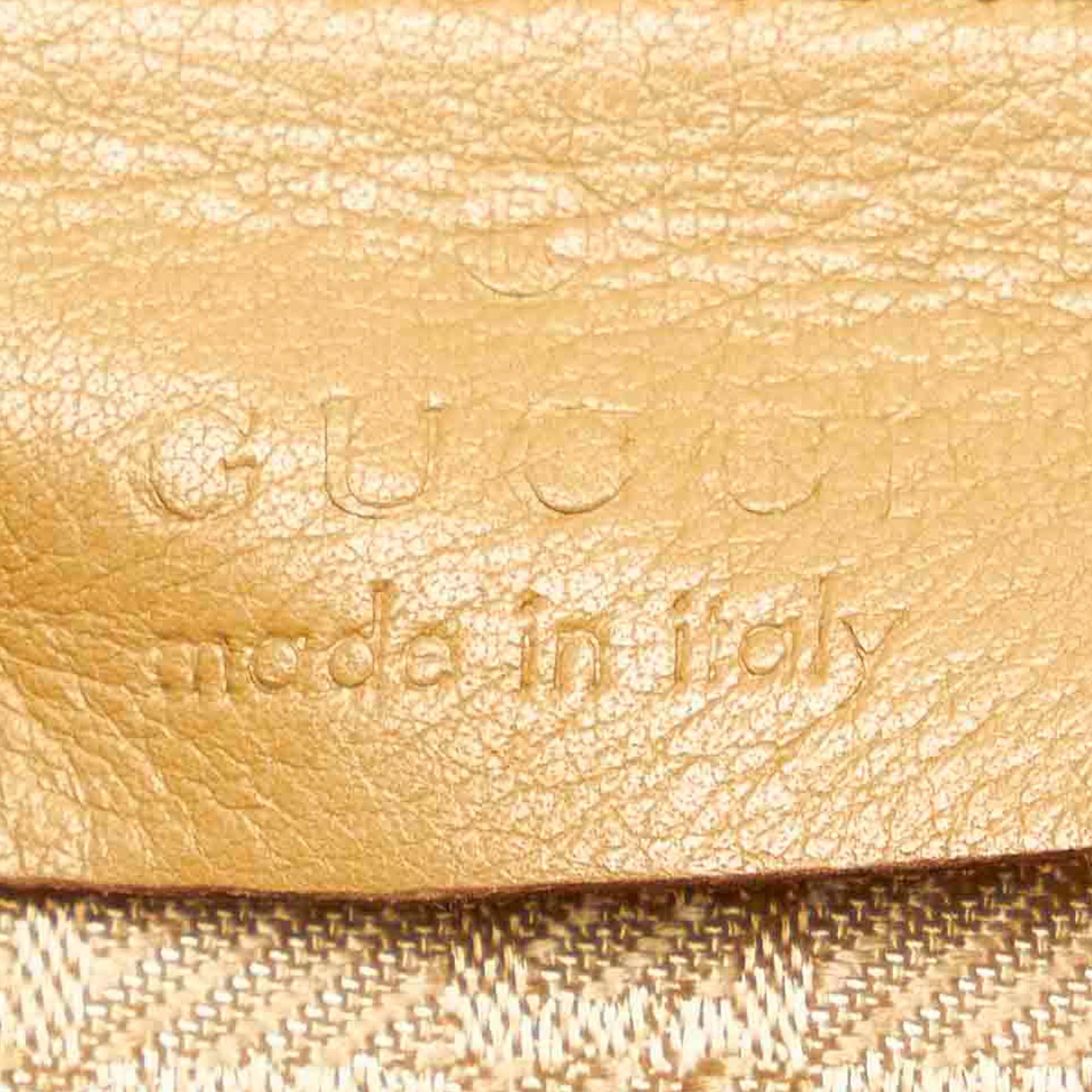 Gucci Web Leather Hobo Bag (SHG-32154)