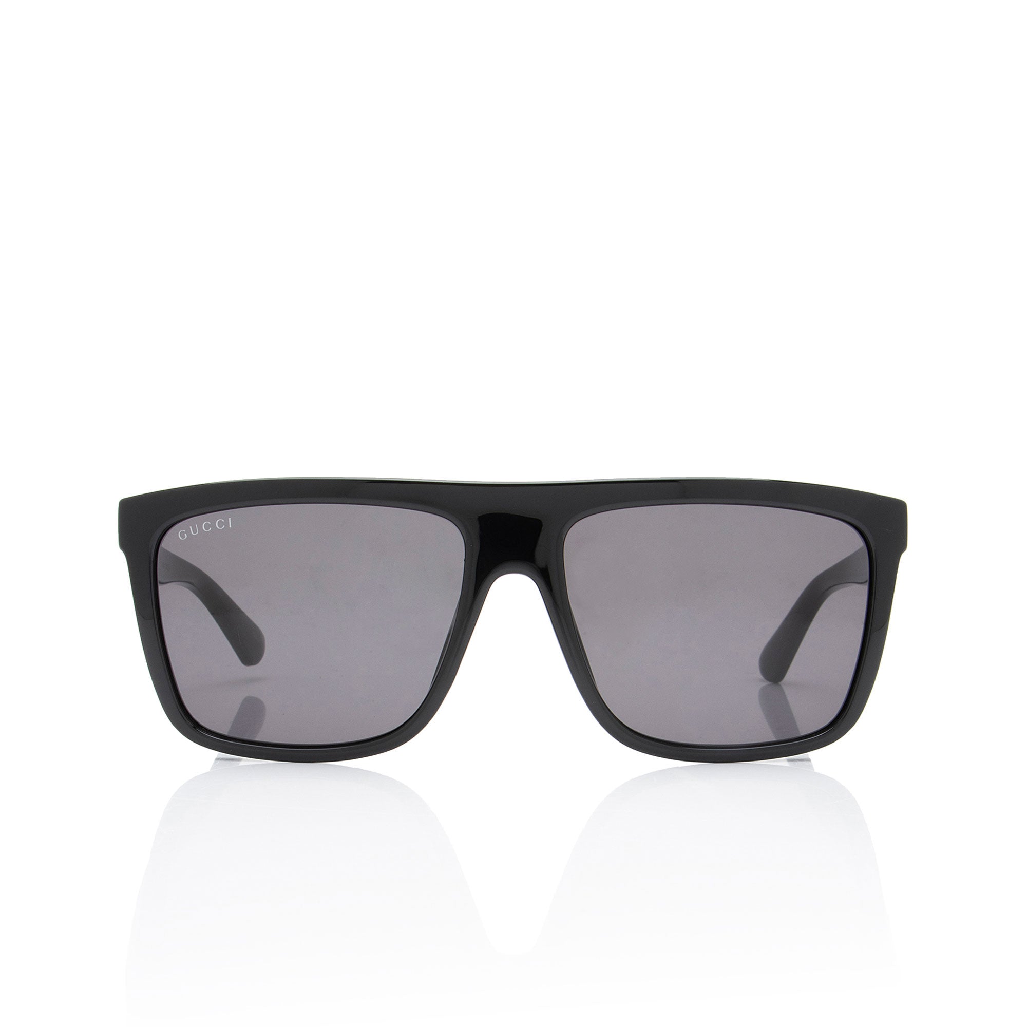 Gucci Web Logo Square Men's Sunglasses