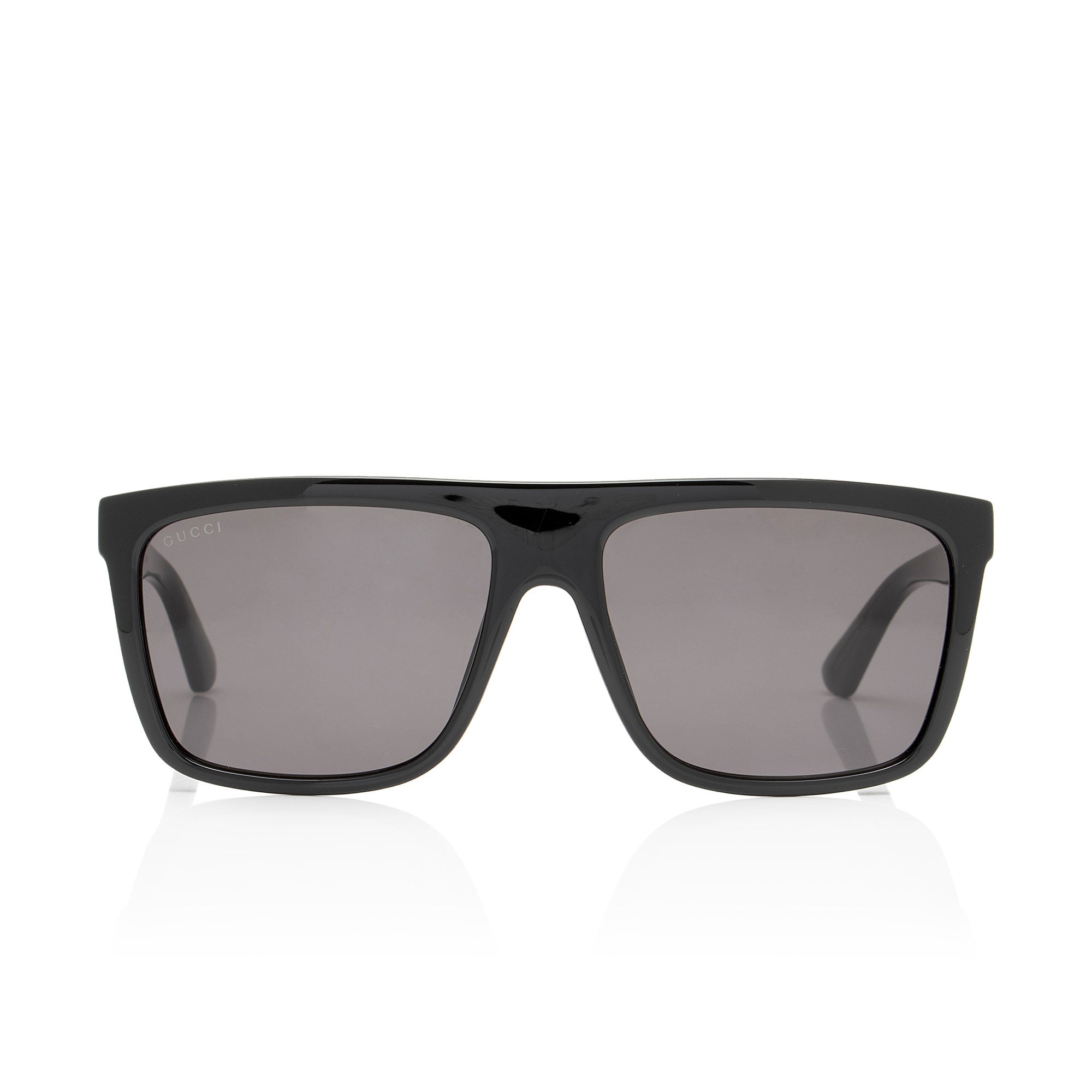 Gucci Web Logo Square Sunglasses