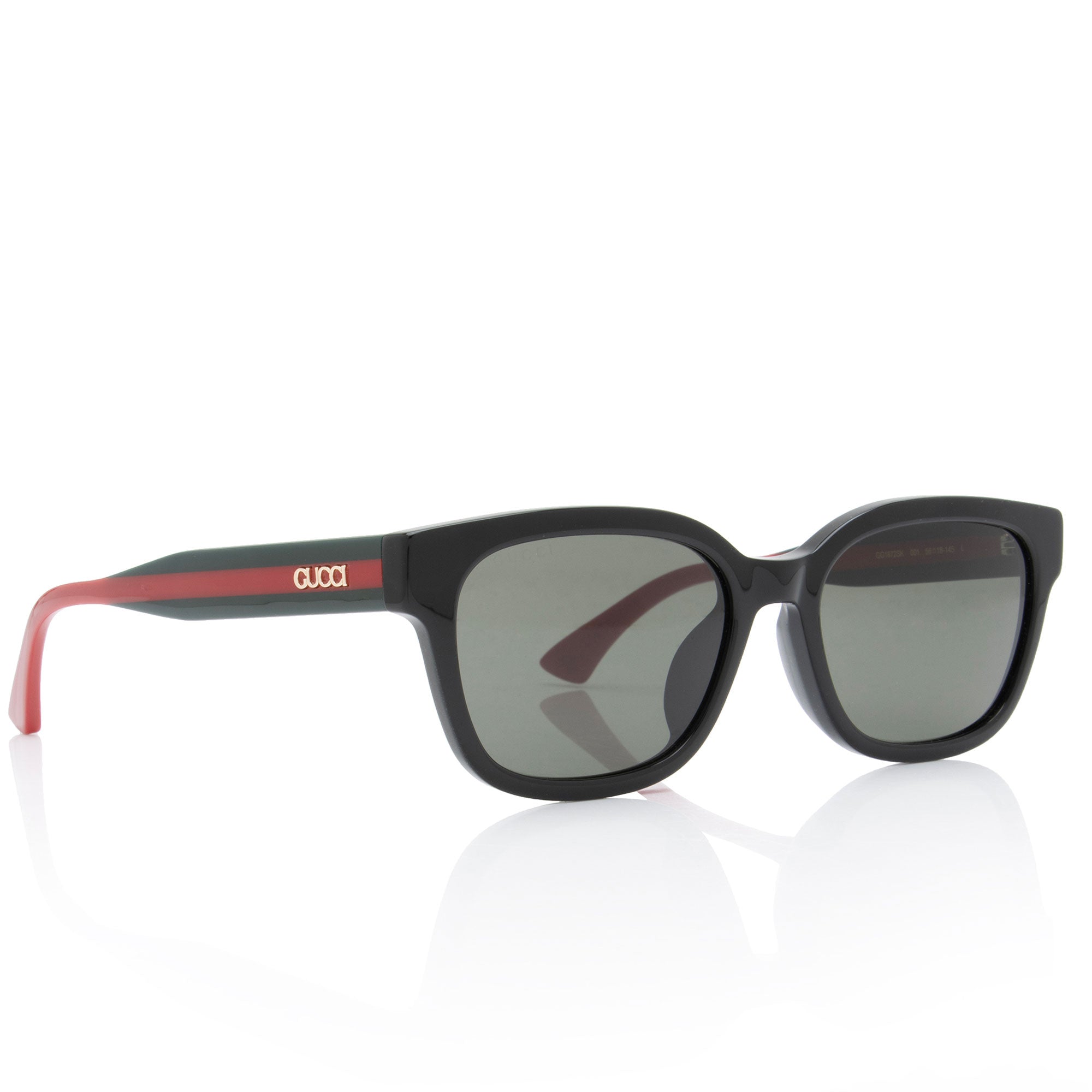 Gucci Web Logo Square Sunglasses