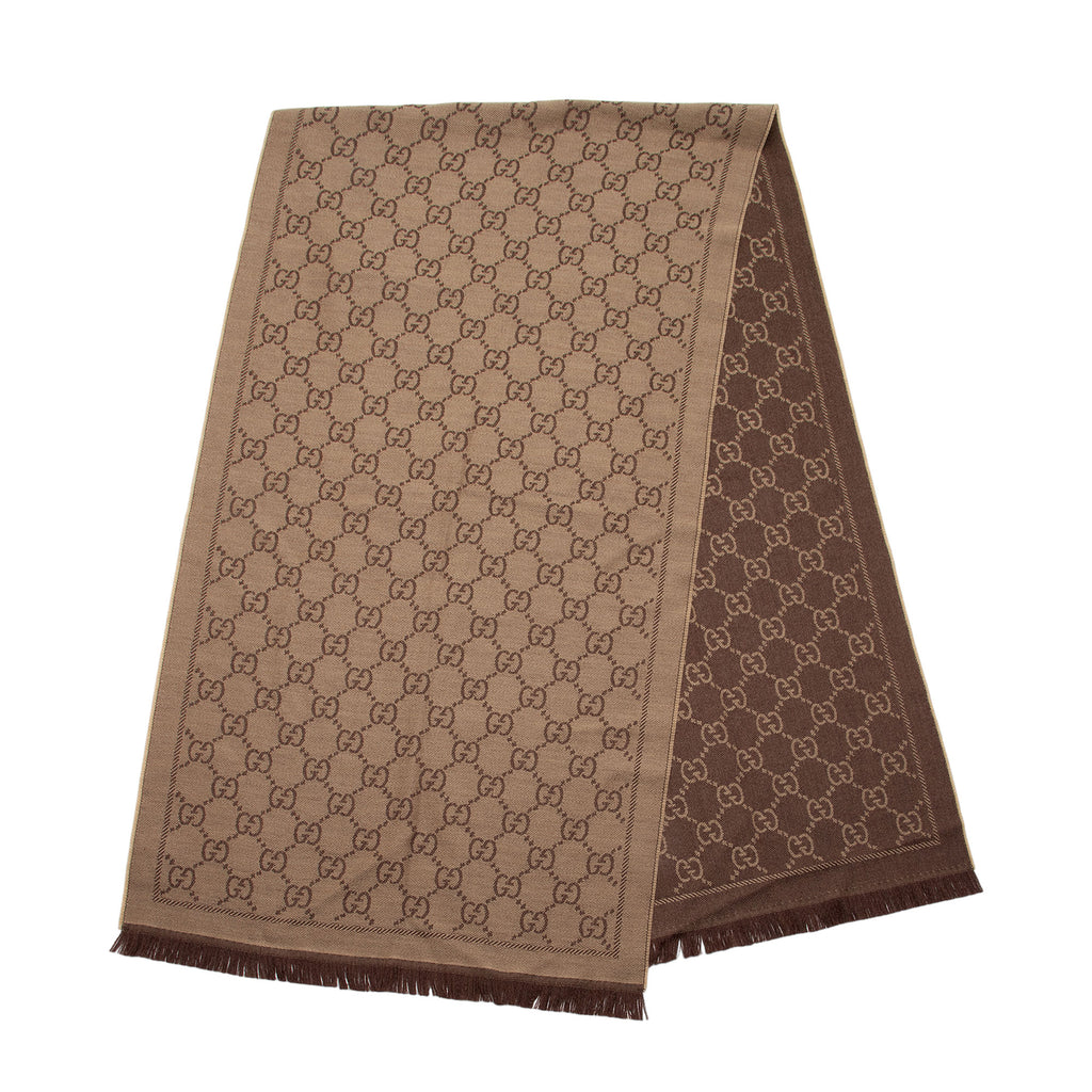 Louis Vuitton Louis Vuitton x Supreme Monogram Wool Scarf (SHG