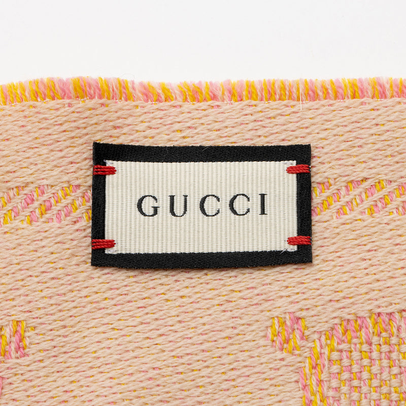 Gucci Wool GG Scarf (SHF-Fx5Ym7)