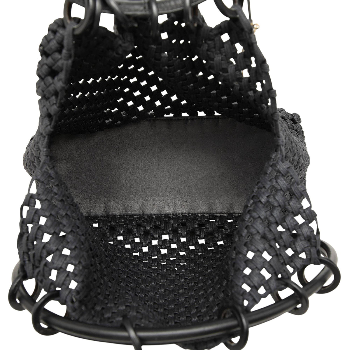 Gucci Woven Canvas Shoulder Bag
