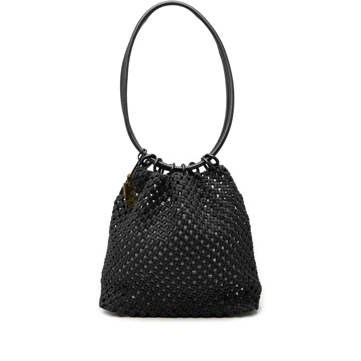 Gucci Woven Canvas Shoulder Bag
