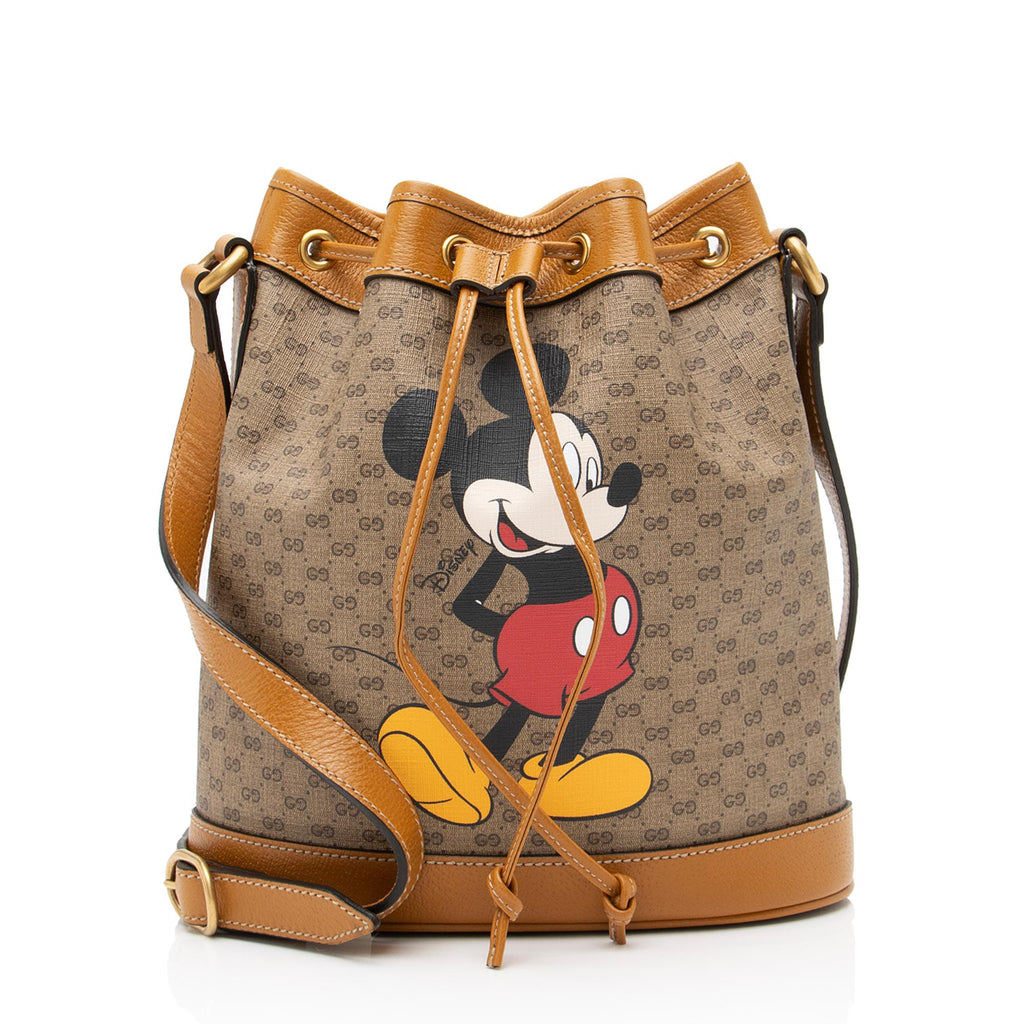 Gucci Disney Mickey Mouse Shoulder Bag (Outlet) Printed Mini GG