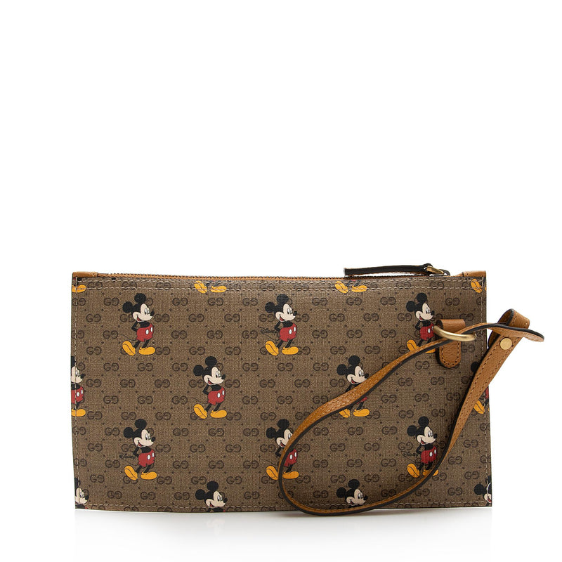 Gucci x Disney Micro GG Canvas Mickey Mouse Pochette (SHF-22811) – LuxeDH
