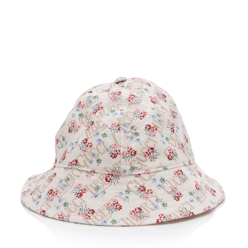 Gucci X Liberty of London Cotton Floral Bucket Hat - Size M (SHF-rwmEk2)