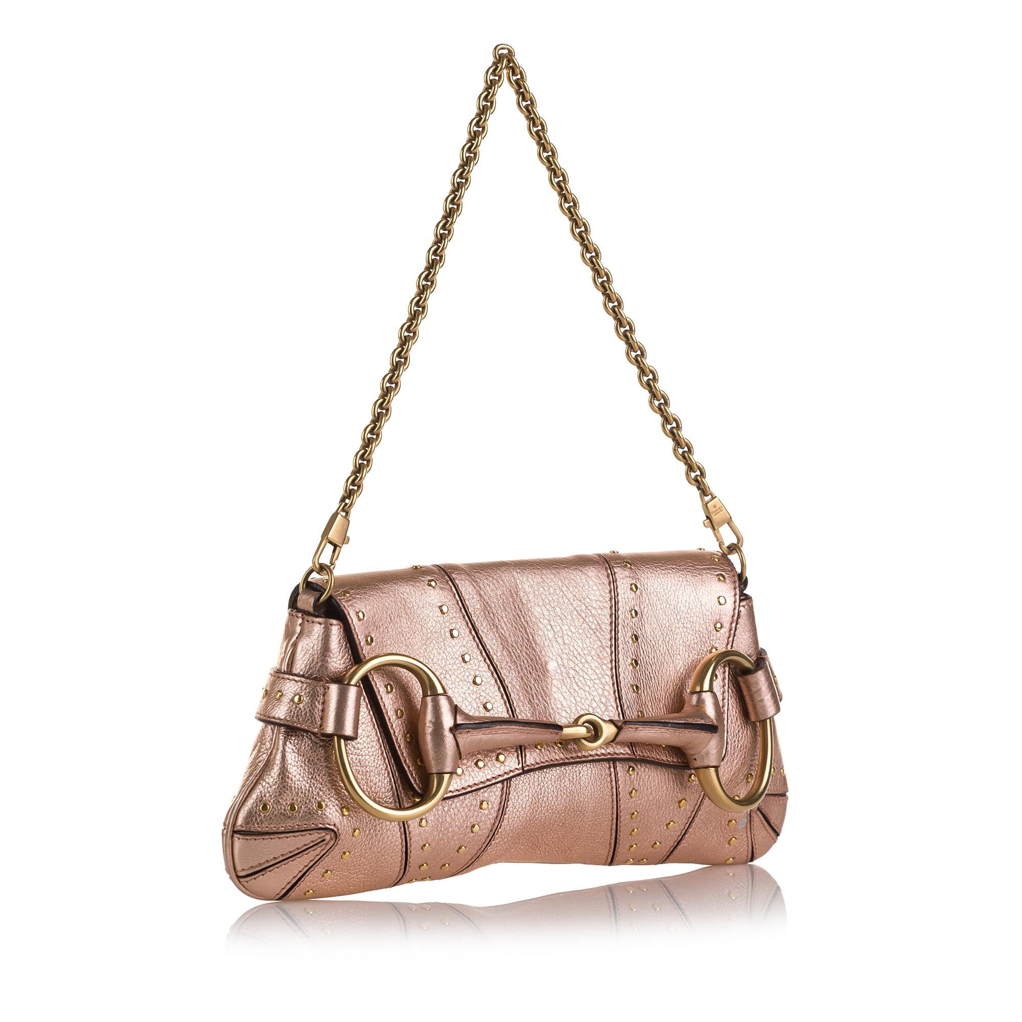 Gucci X Tom Ford Vintage Horsebit Shoulder Bag