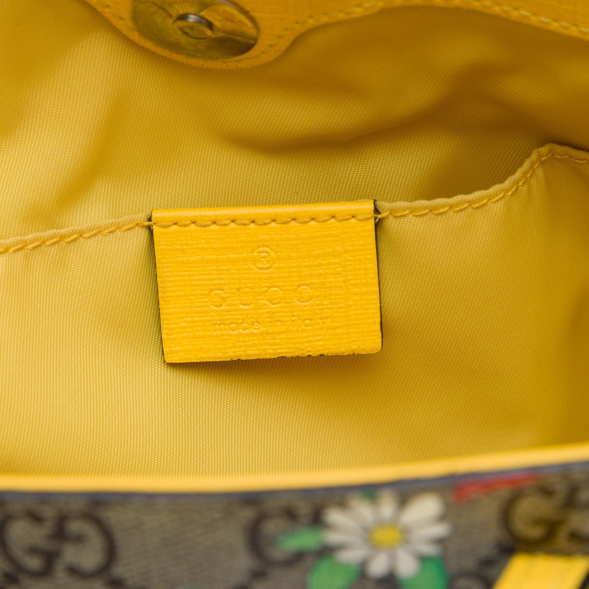 Gucci Yuko Higuchi Childrens GG Supreme Cats and Daisies Tote