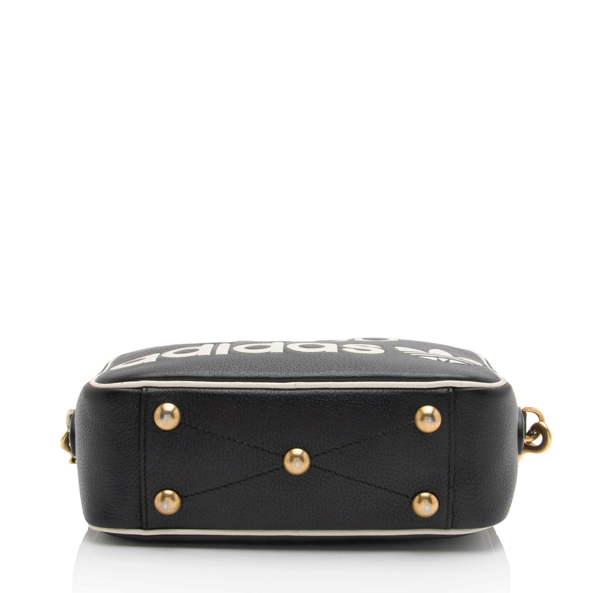 Gucci x Adidas Calfskin Web Logo Camera Bag