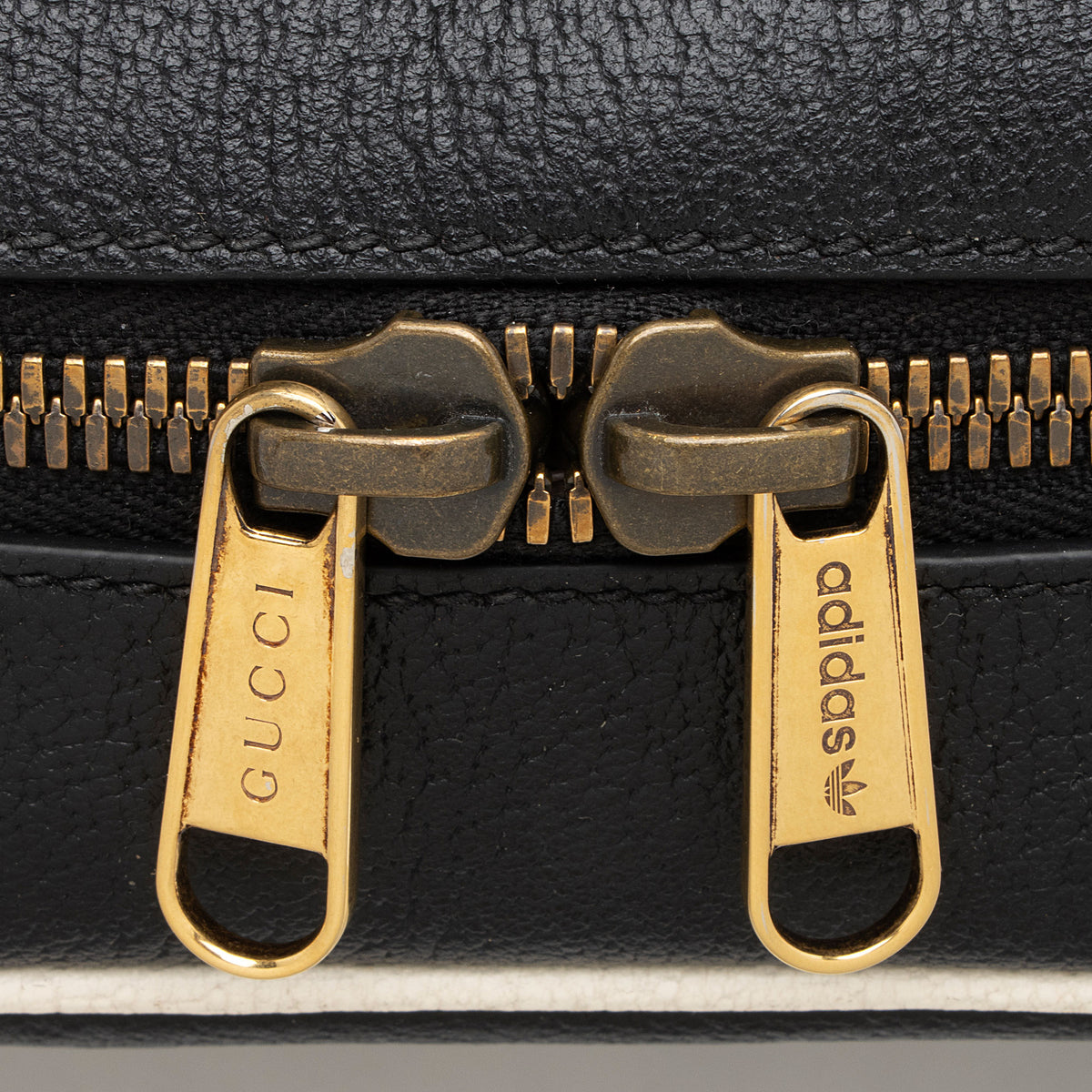 Gucci x Adidas Calfskin Web Logo Camera Bag