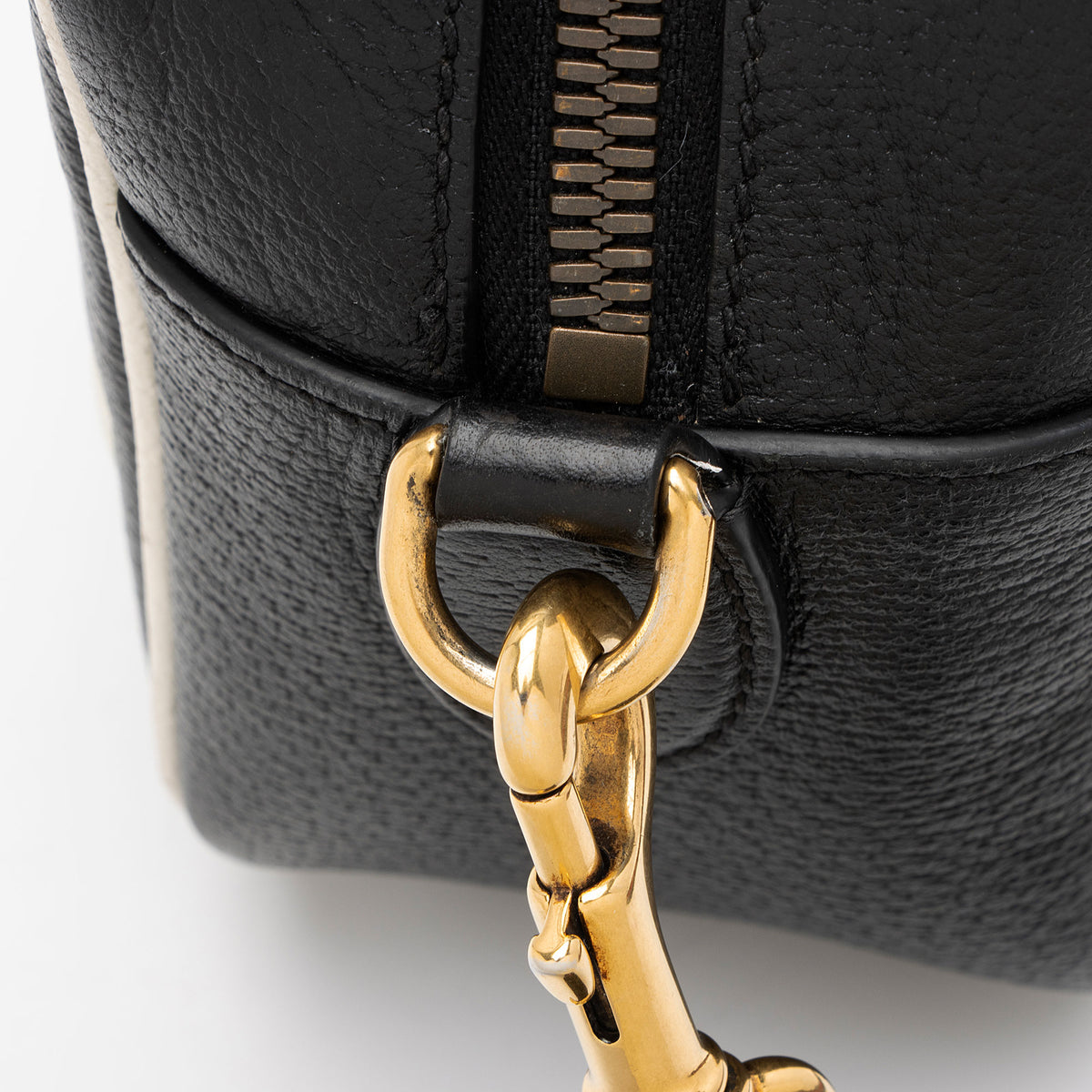 Gucci x Adidas Calfskin Web Logo Camera Bag