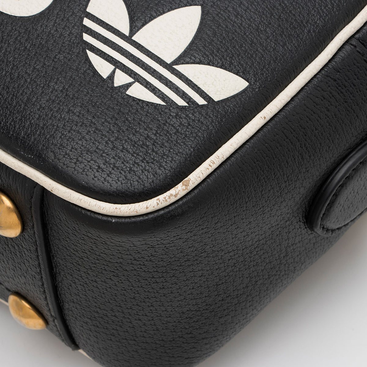 Gucci x Adidas Calfskin Web Logo Camera Bag