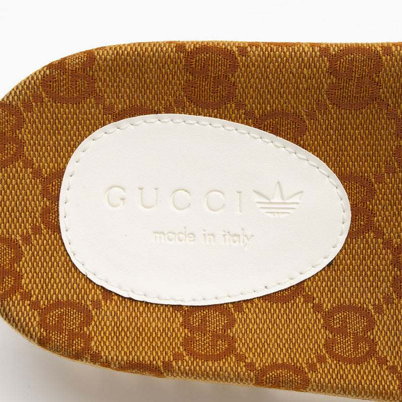 Gucci x Adidas GG Canvas Platform Slides - Size 9 / 39 (SHF-5hjFmv)