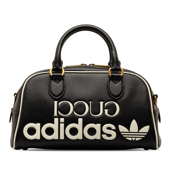 Gucci x Adidas Leather Mini Duffle Bag (SHG-N7PzBW)