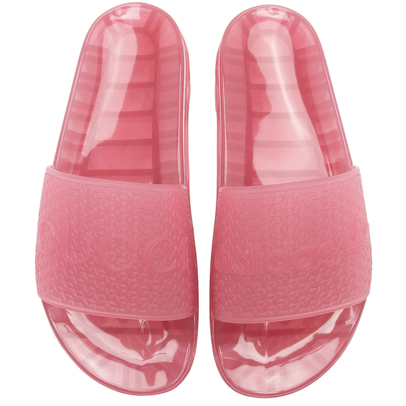 Gucci x Adidas Rubber Logo Slides Size 9 39 SHF XS2hNk LuxeDH