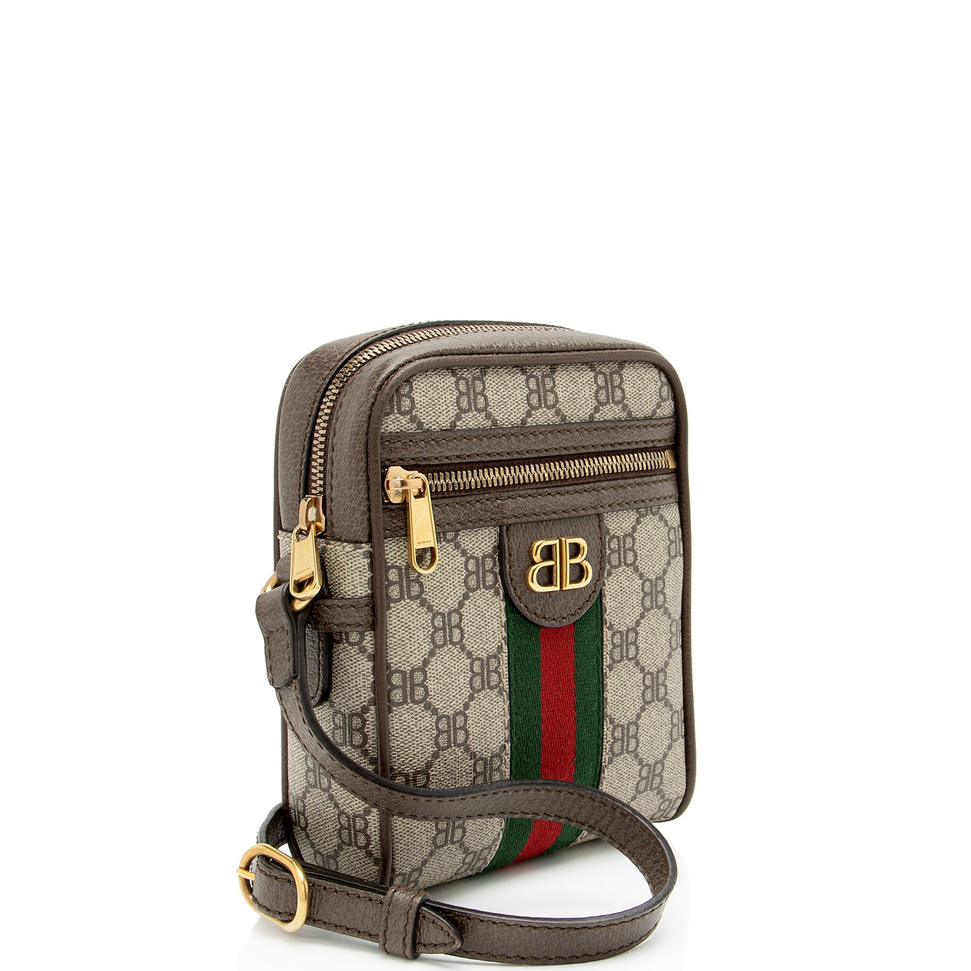 Gucci x Balenciaga BB Supreme The Hacker Project Mini Zip Messenger