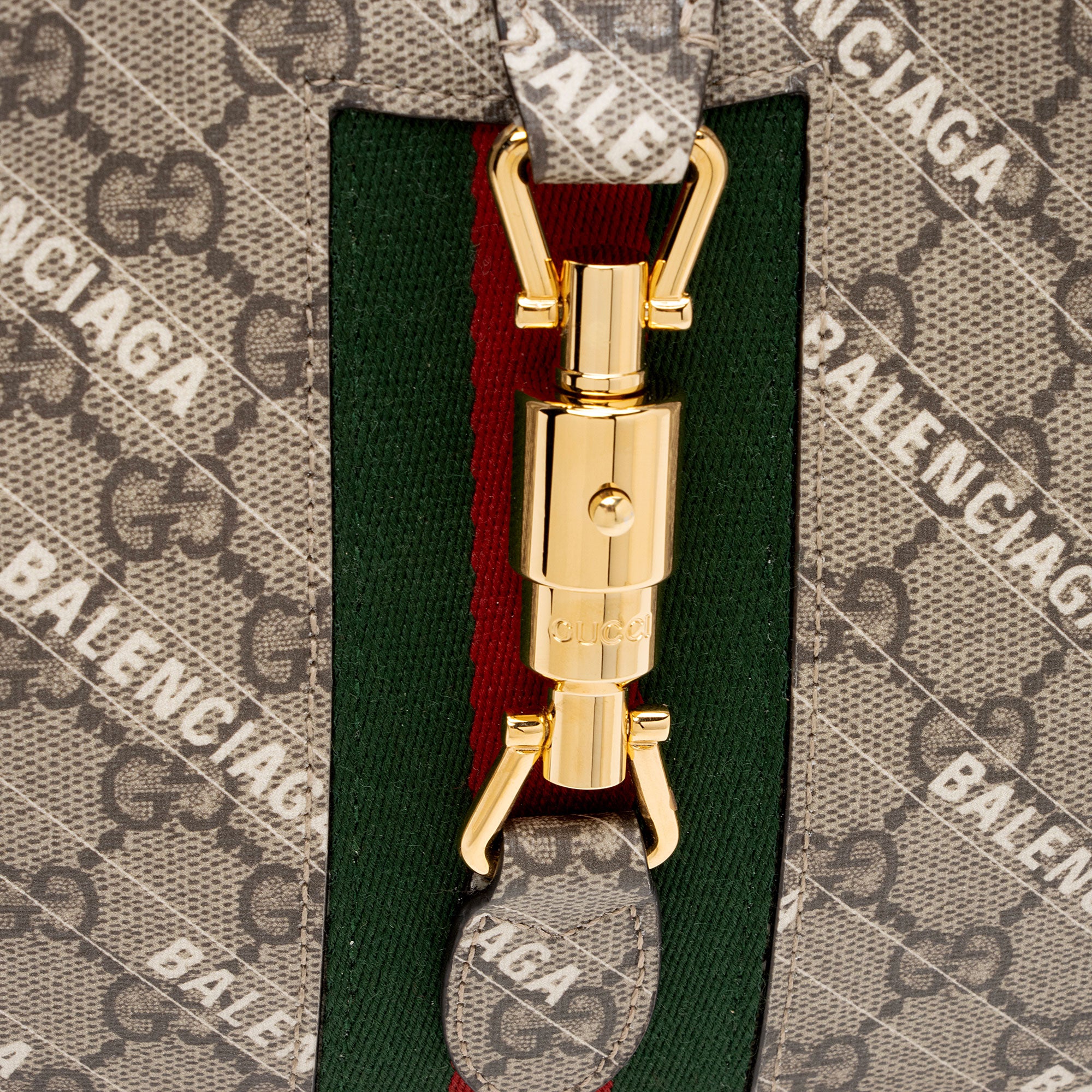 Gucci x Balenciaga GG Supreme The Hacker Project Jackie Small Shoulder Bag  (SHF-G53gqn)