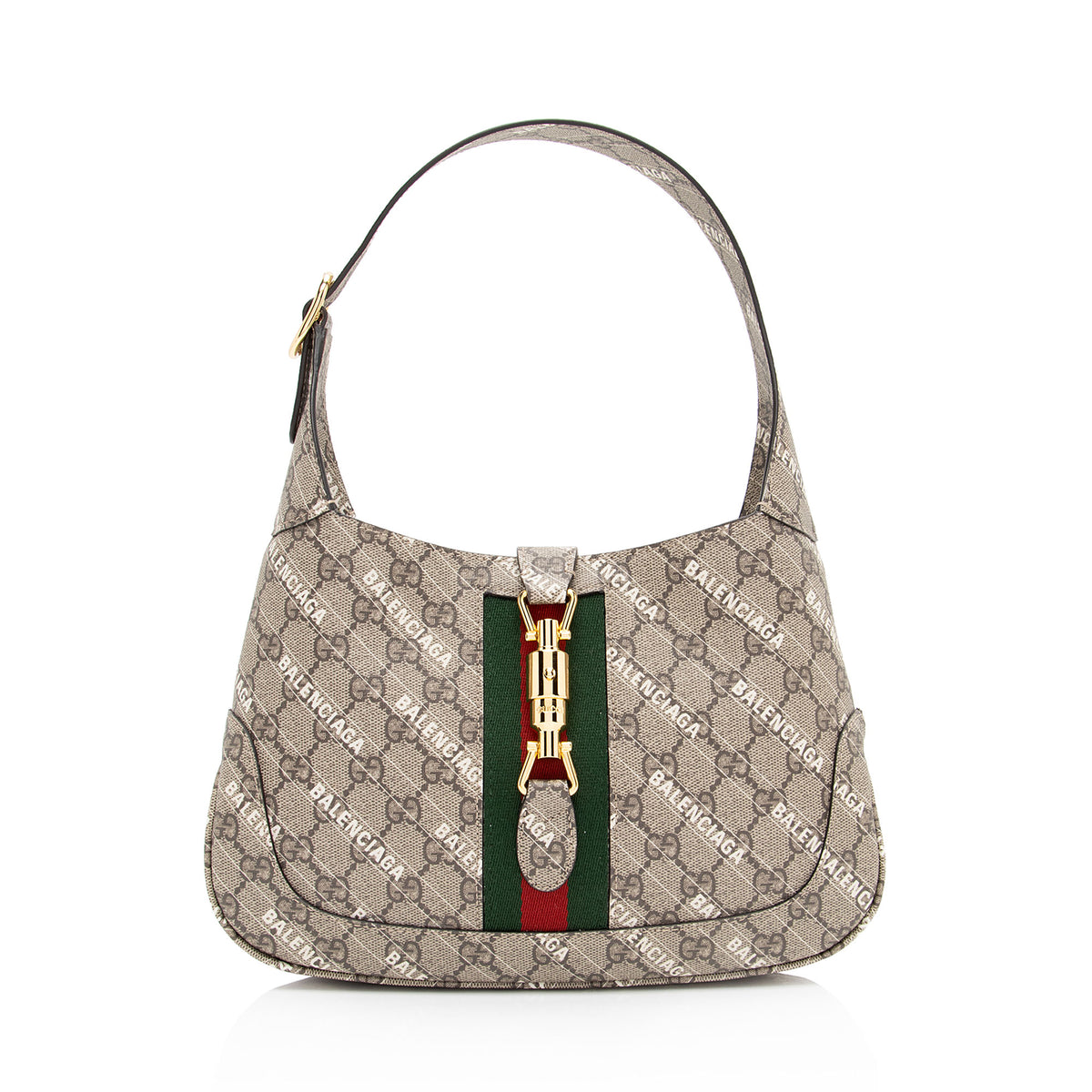 Gucci x Balenciaga GG Supreme The Hacker Project Jackie Small Shoulder