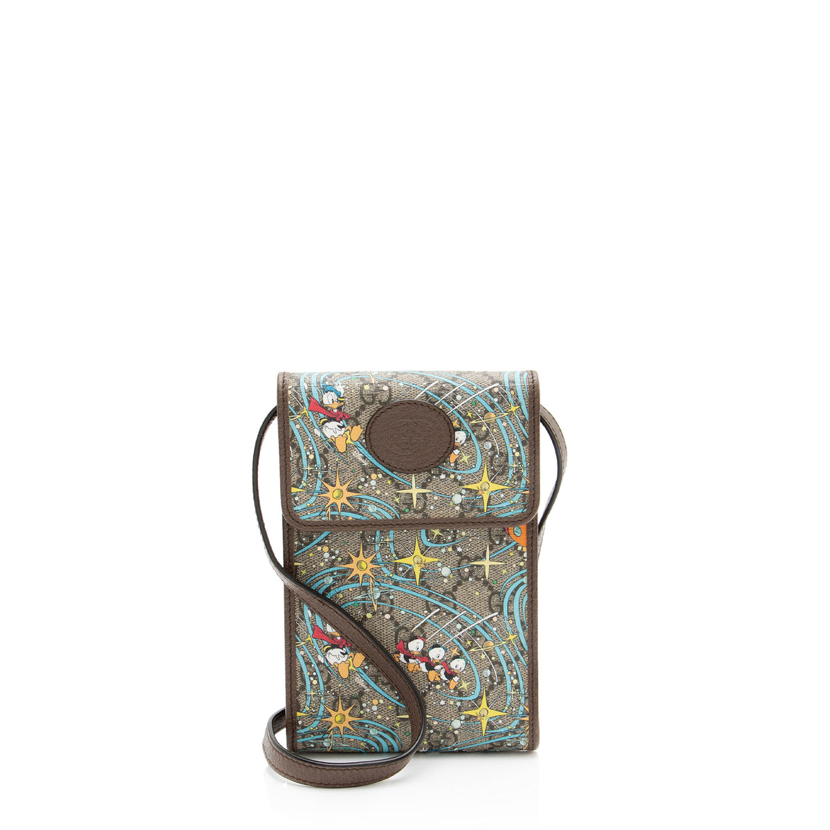 Gucci x Disney GG Supreme Donald Duck N/S Mini Crossbody