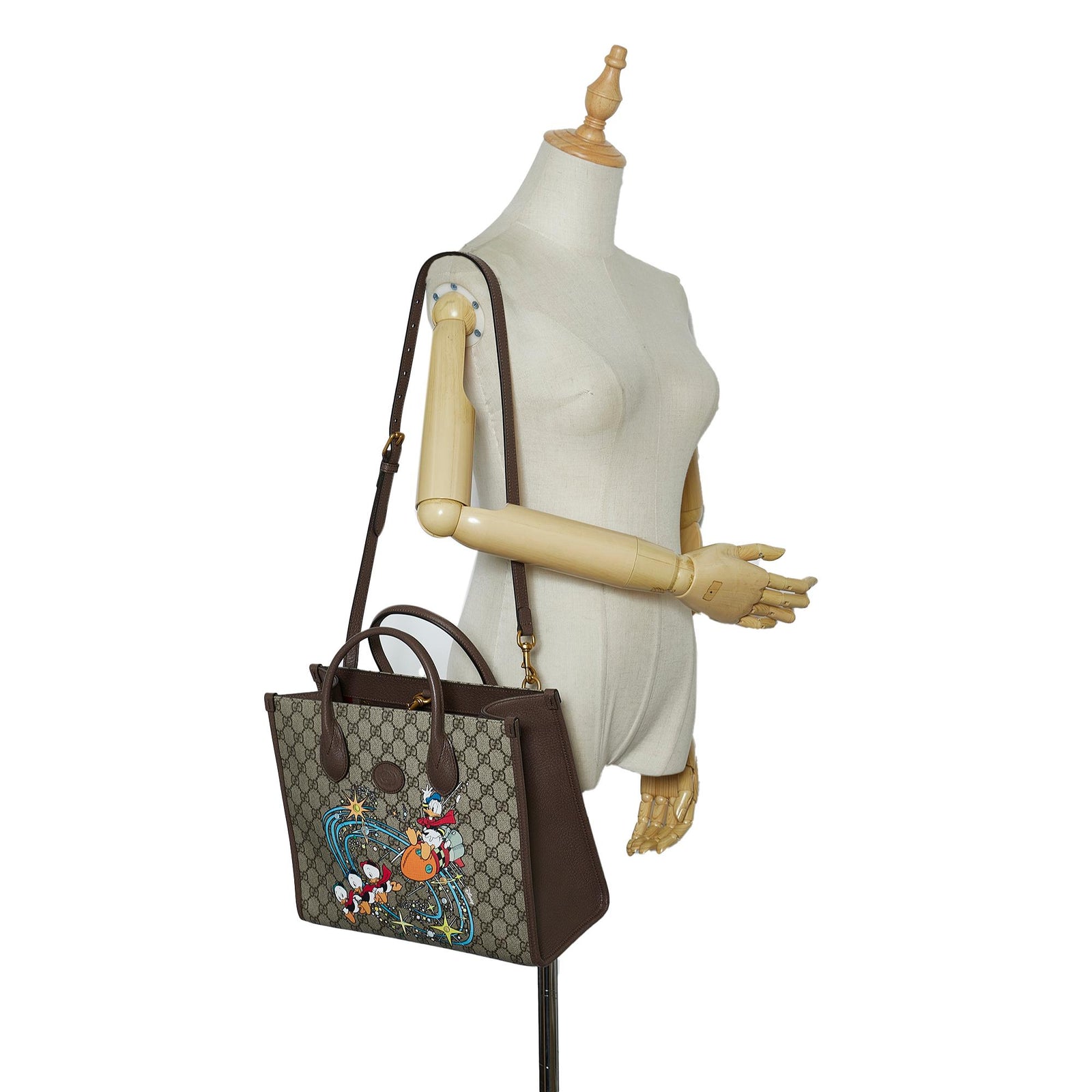Gucci donald duck tote sale