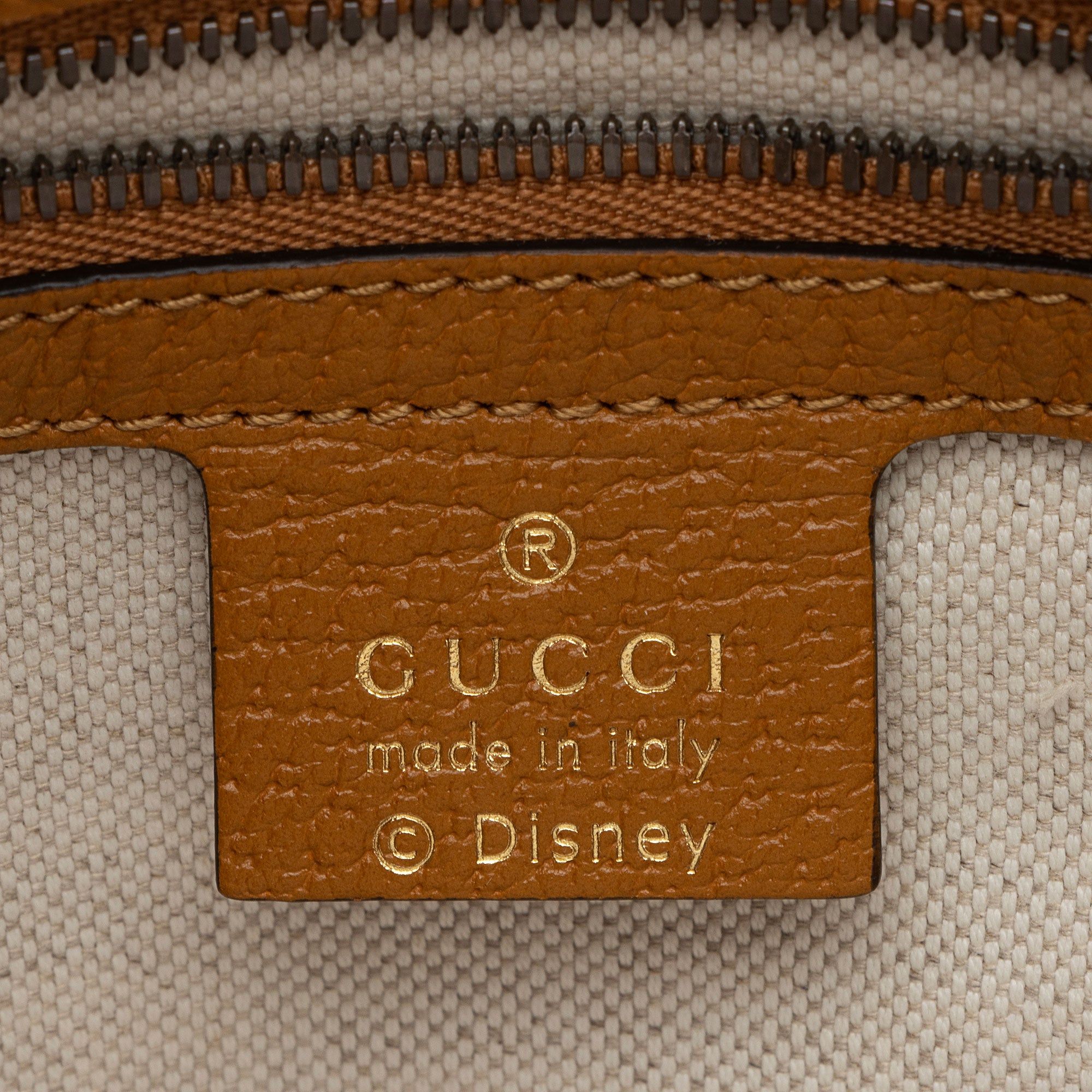 Gucci x Disney Micro GG Canvas Mickey Mouse Small Flap Shoulder Bag