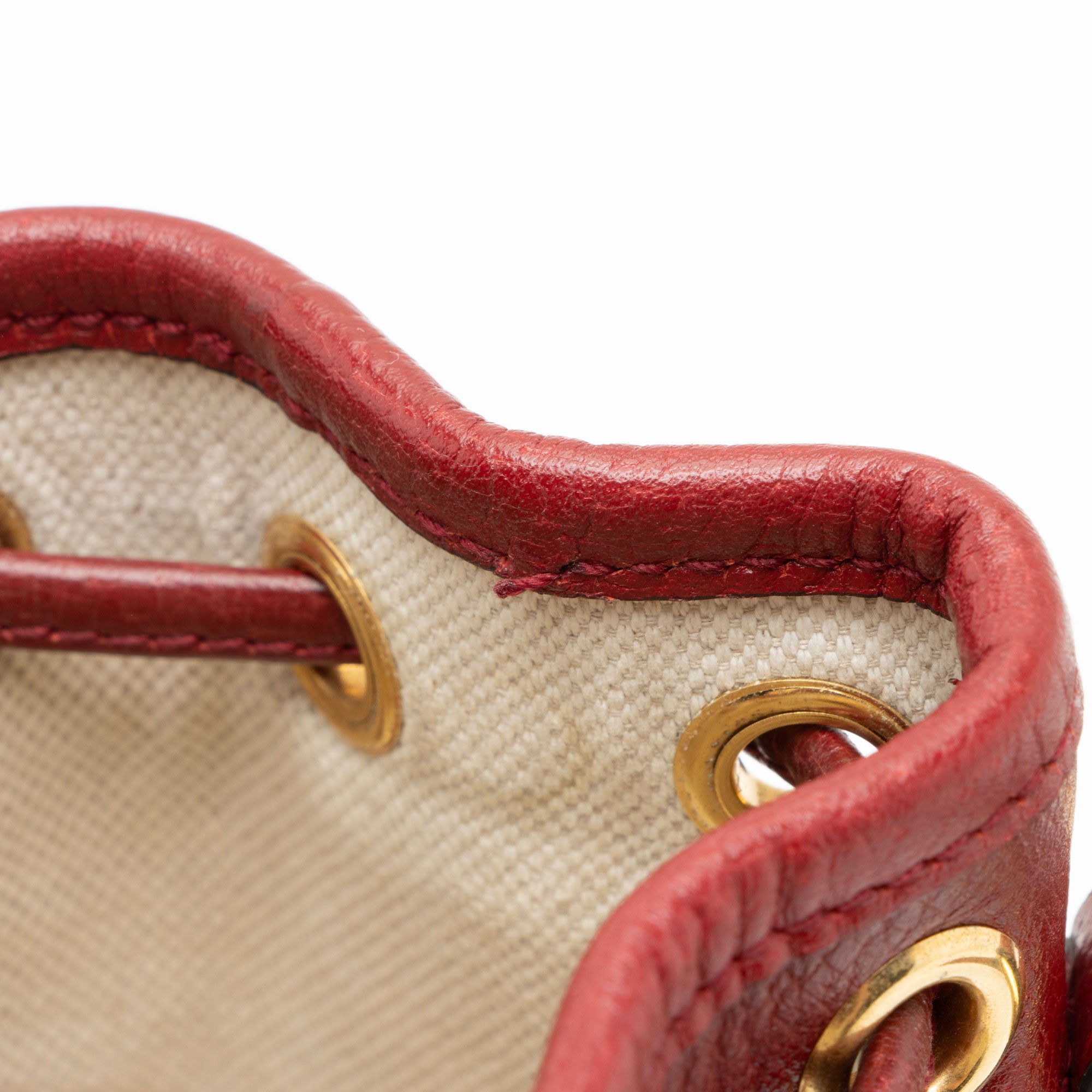 Gucci x Doraemon Micro GG Canvas Mini Bucket Bag