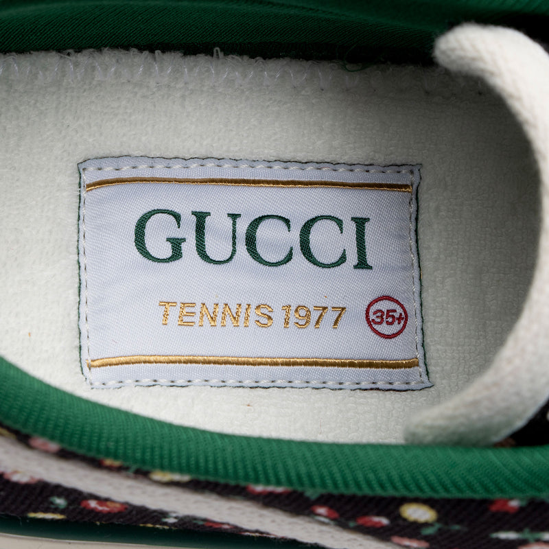 Gucci x Liberty of London Canvas Web Floral 1977 Tennis Sneakers - Size 5.5 / 35.5 (SHF-HajmXI)