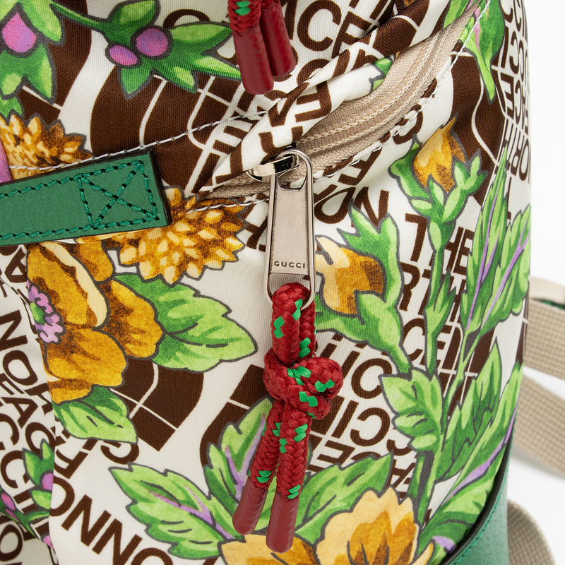 Gucci x North Face Econyl Floral Medium Backpack SHF n5hcsi LuxeDH