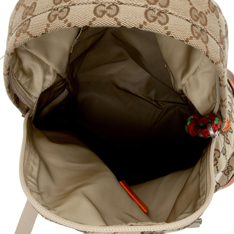 Gucci x North Face GG Canvas Backpack SHF YVr4iq LuxeDH