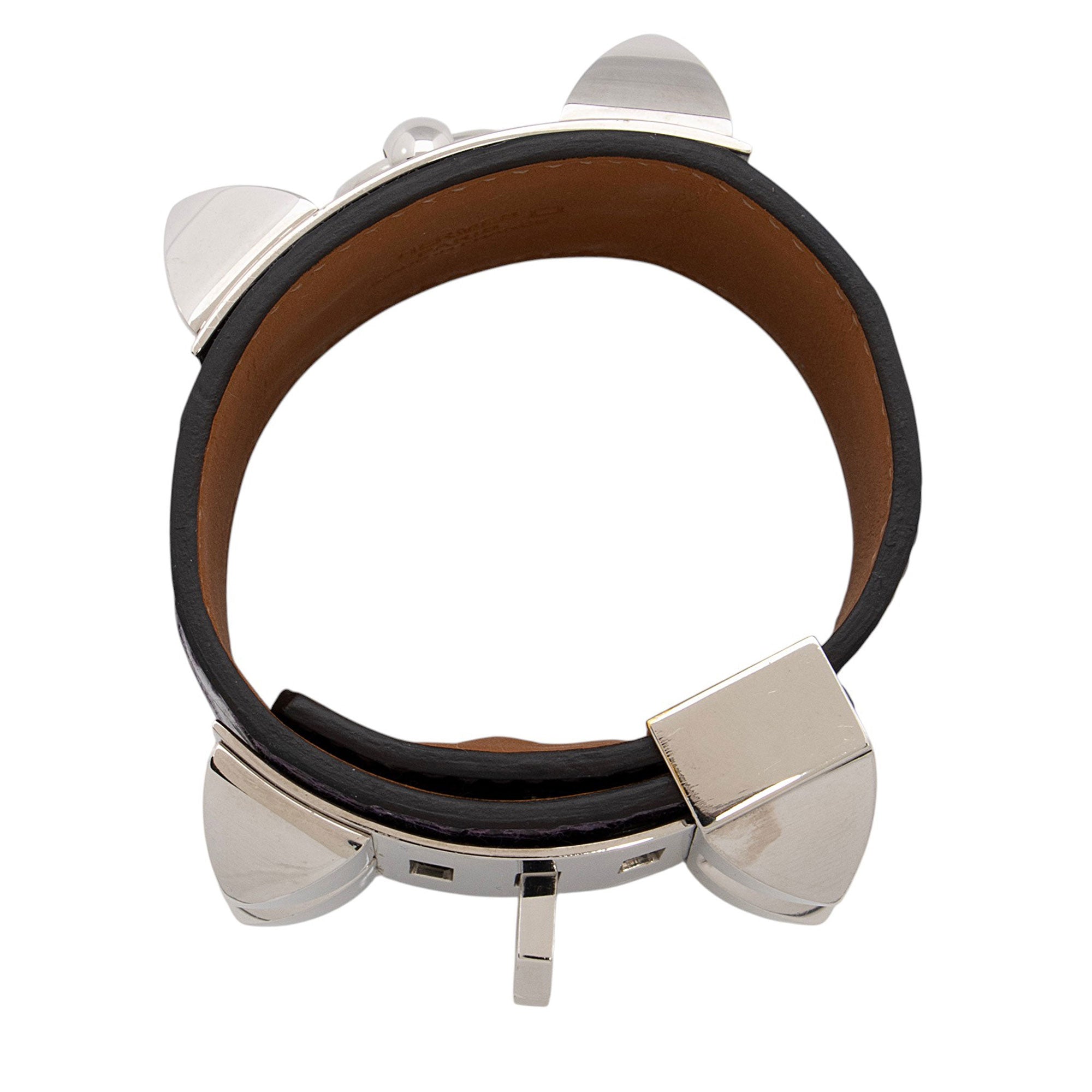 Hermes Alligator Collier de Chien Bracelet