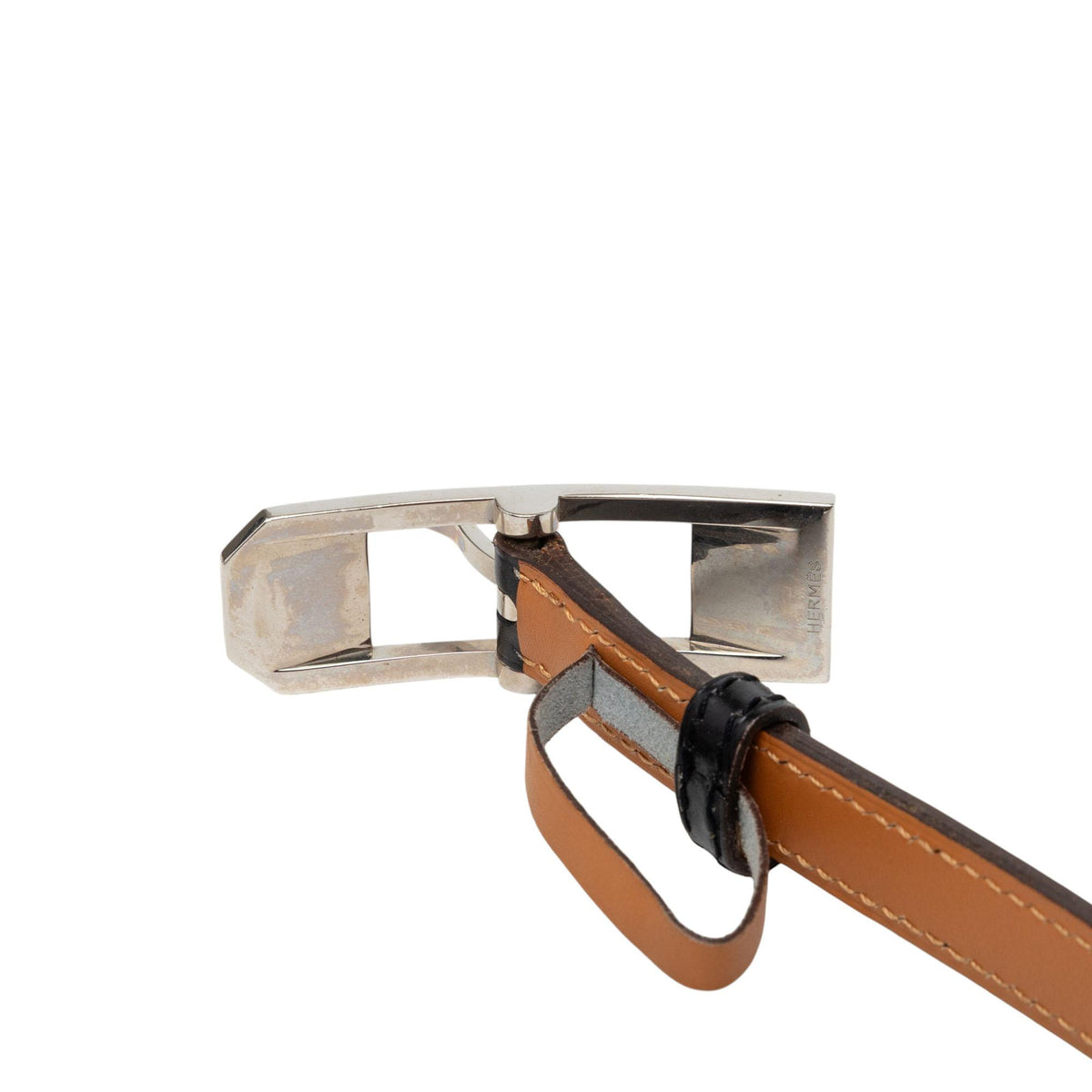 Hermes Box Calf Kelly Ardillon Belt - 26 / 65