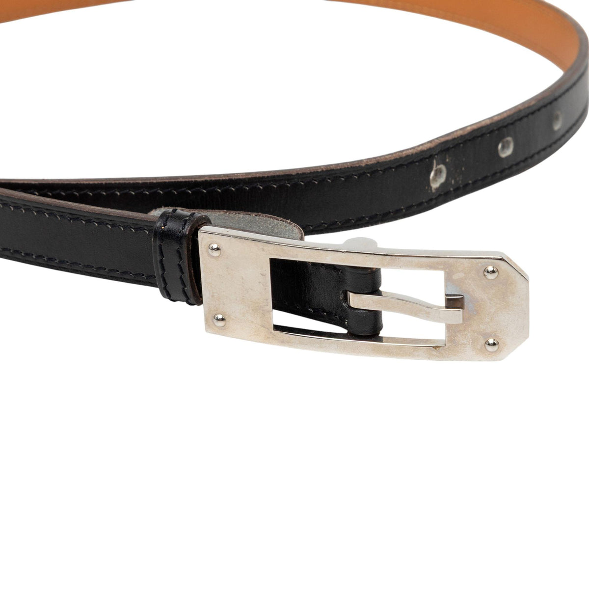 Hermes Box Calf Kelly Ardillon Belt - 26 / 65