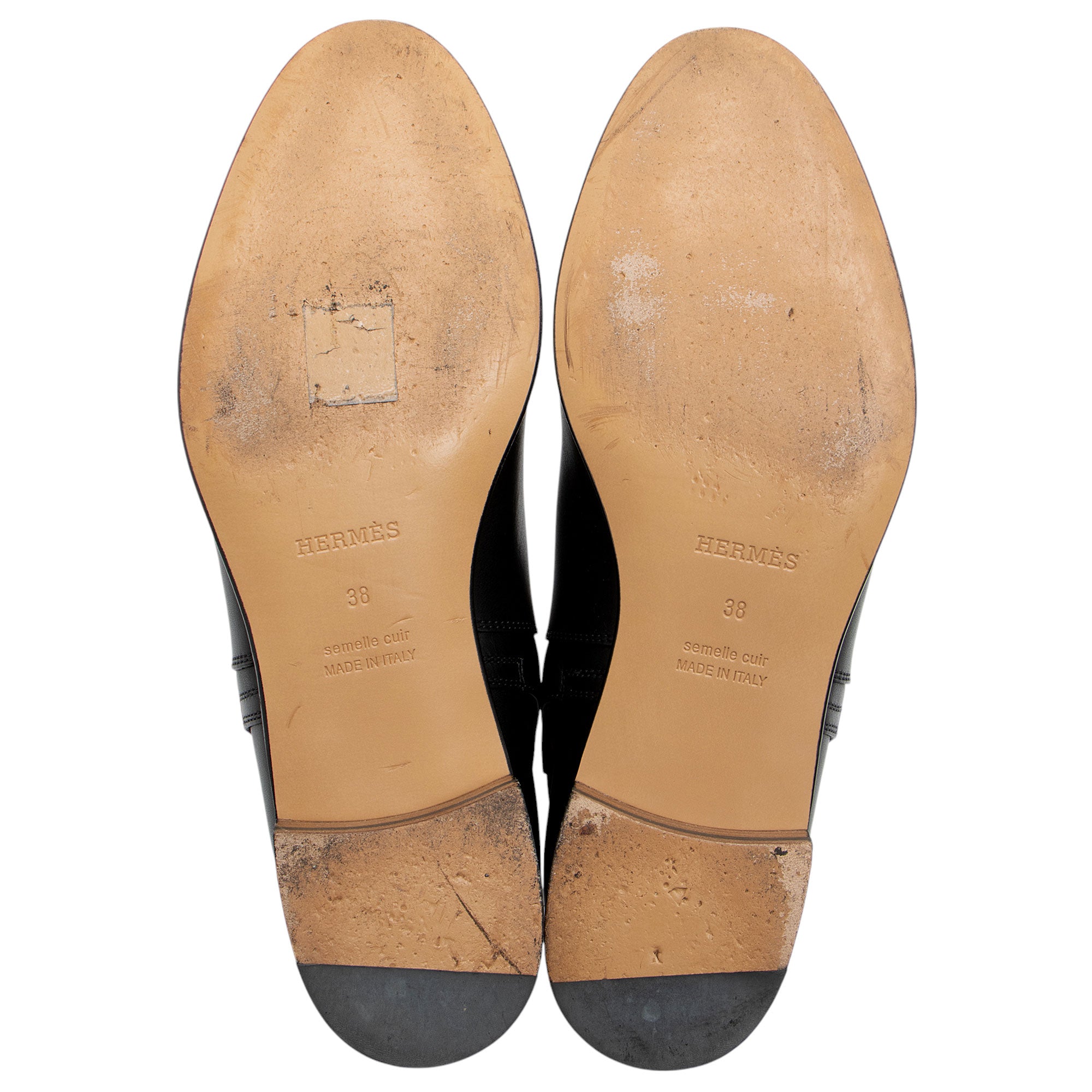 Hermes Calfskin Neo Ankle Boots - Size 8 / 38