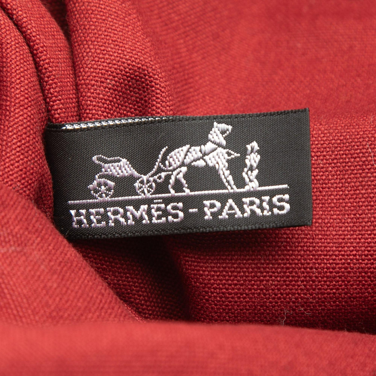 Hermes Canvas Fourre Tout Cabas