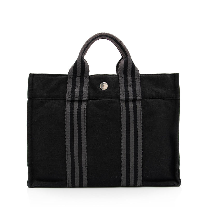 Hermes Canvas Herline PM Tote (SHF-23028)