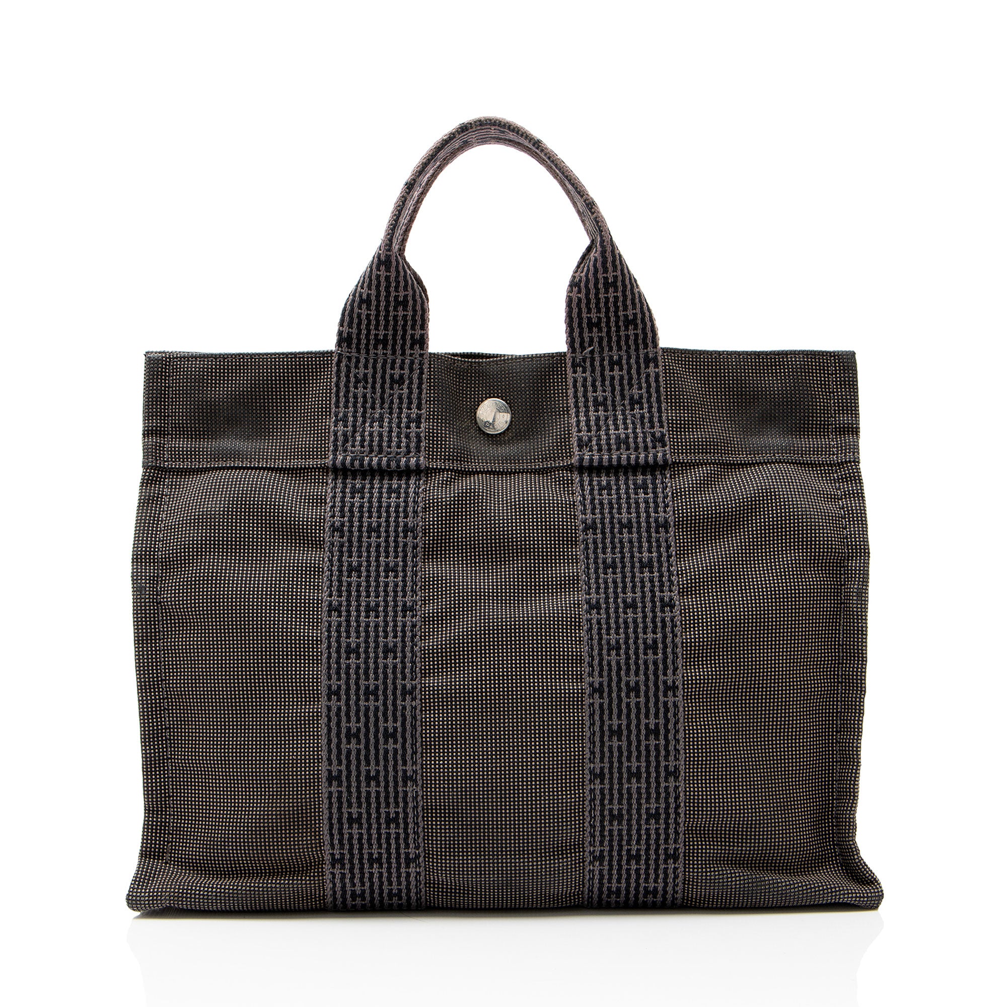 Hermes Vintage Canvas Herline PM Tote