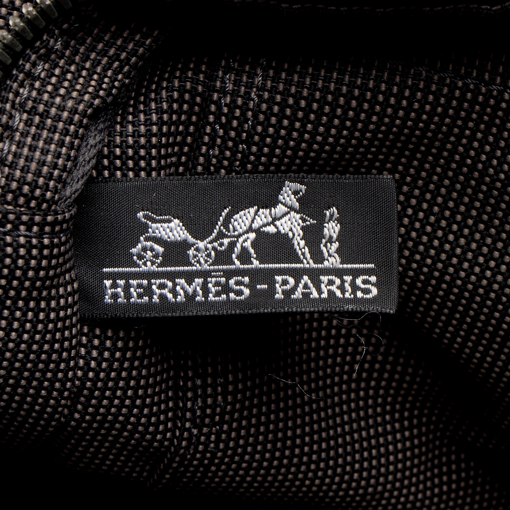 Hermes Vintage Canvas Herline PM Tote