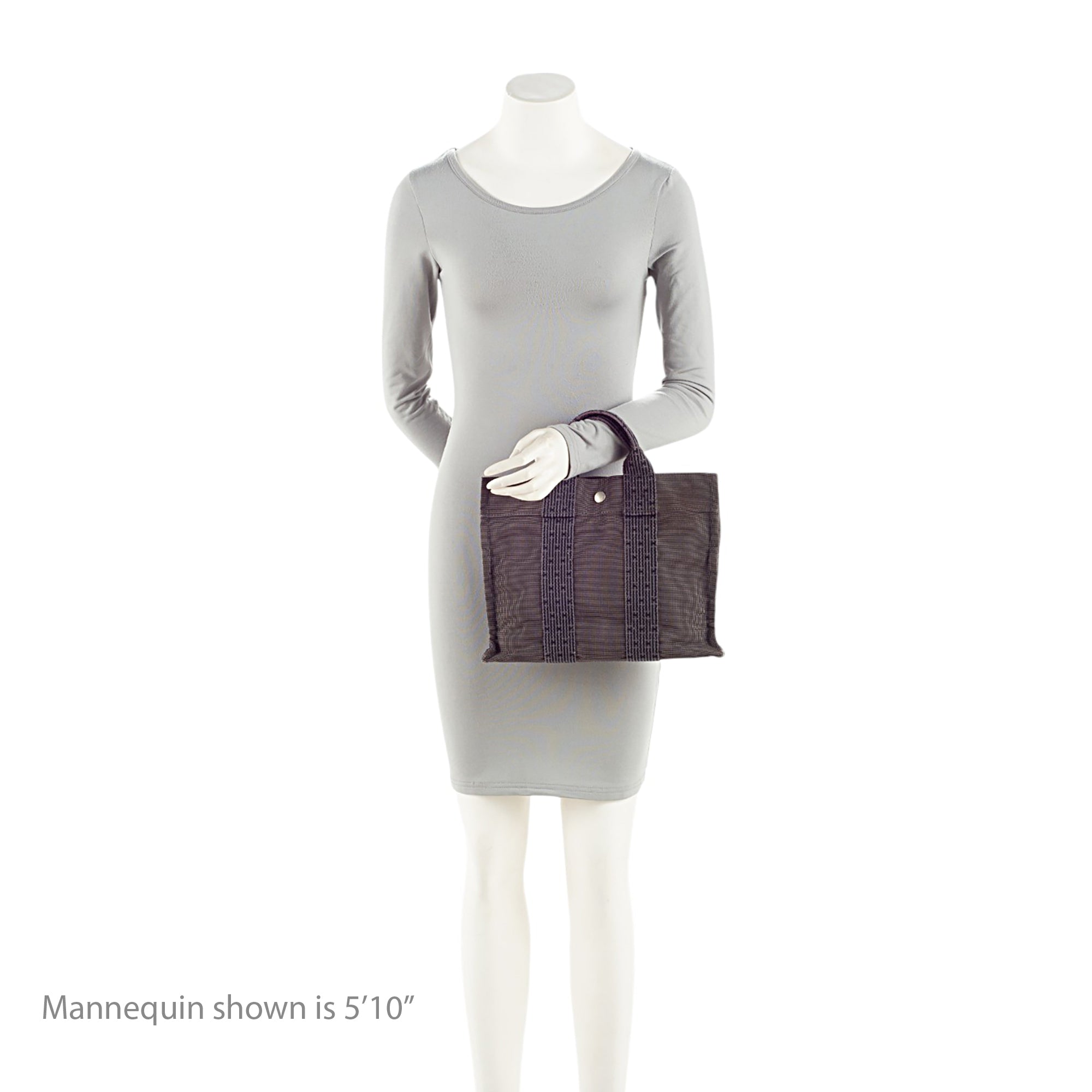 Hermes Vintage Canvas Herline PM Tote