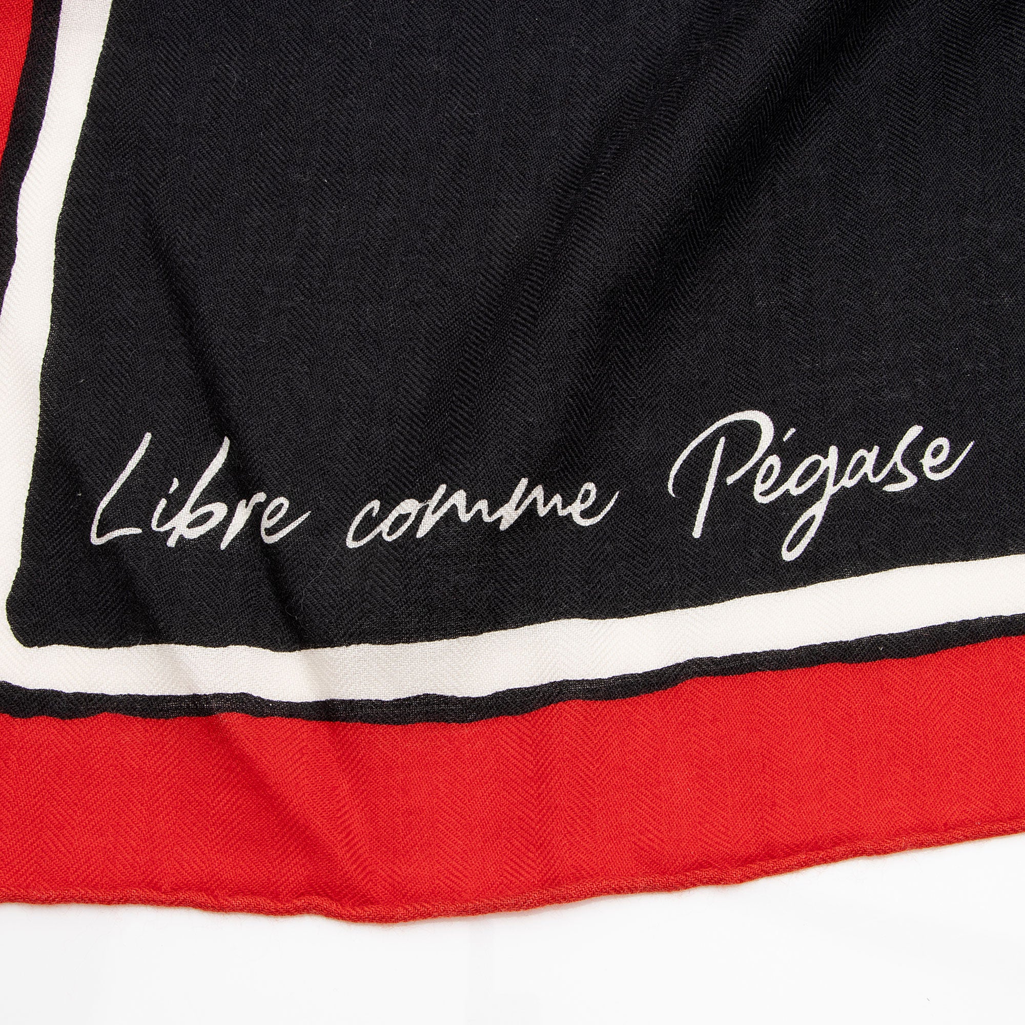 Hermes Cashmere Silk Libre Comme Pegasus 140cm Shawl (SHF-VtEHH9)