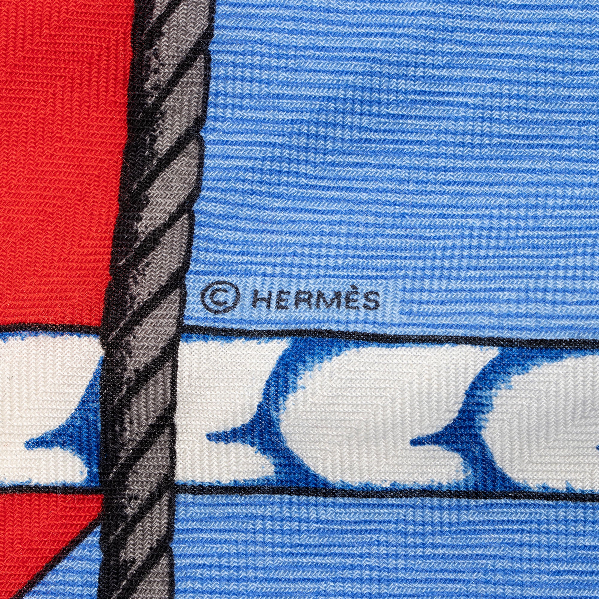 Hermes Cashmere Silk Parcours Sans Faute 140cm Shawl (SHF-omLvSR)