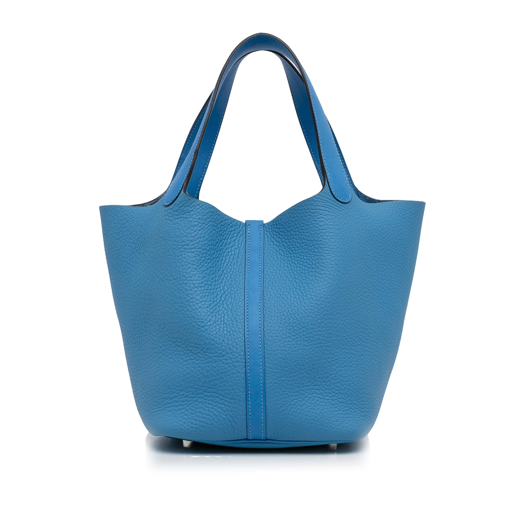 Hermes Clemence Picotin Lock 22 (SHG-yAFysy)