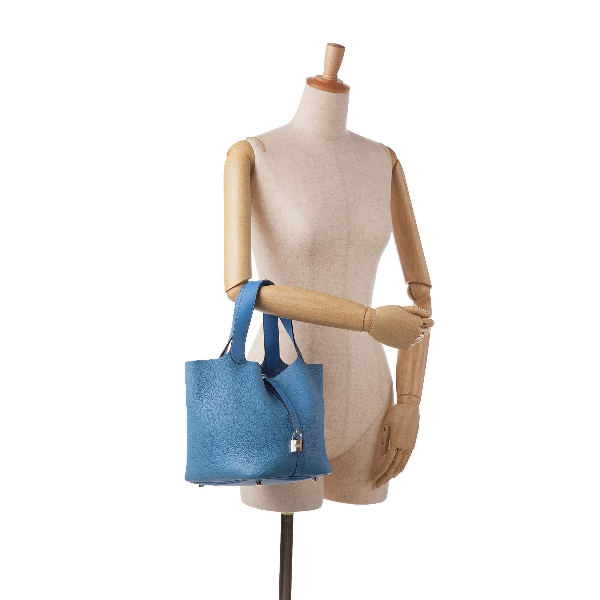 Hermes Clemence Picotin Lock 22 (SHG-yAFysy)