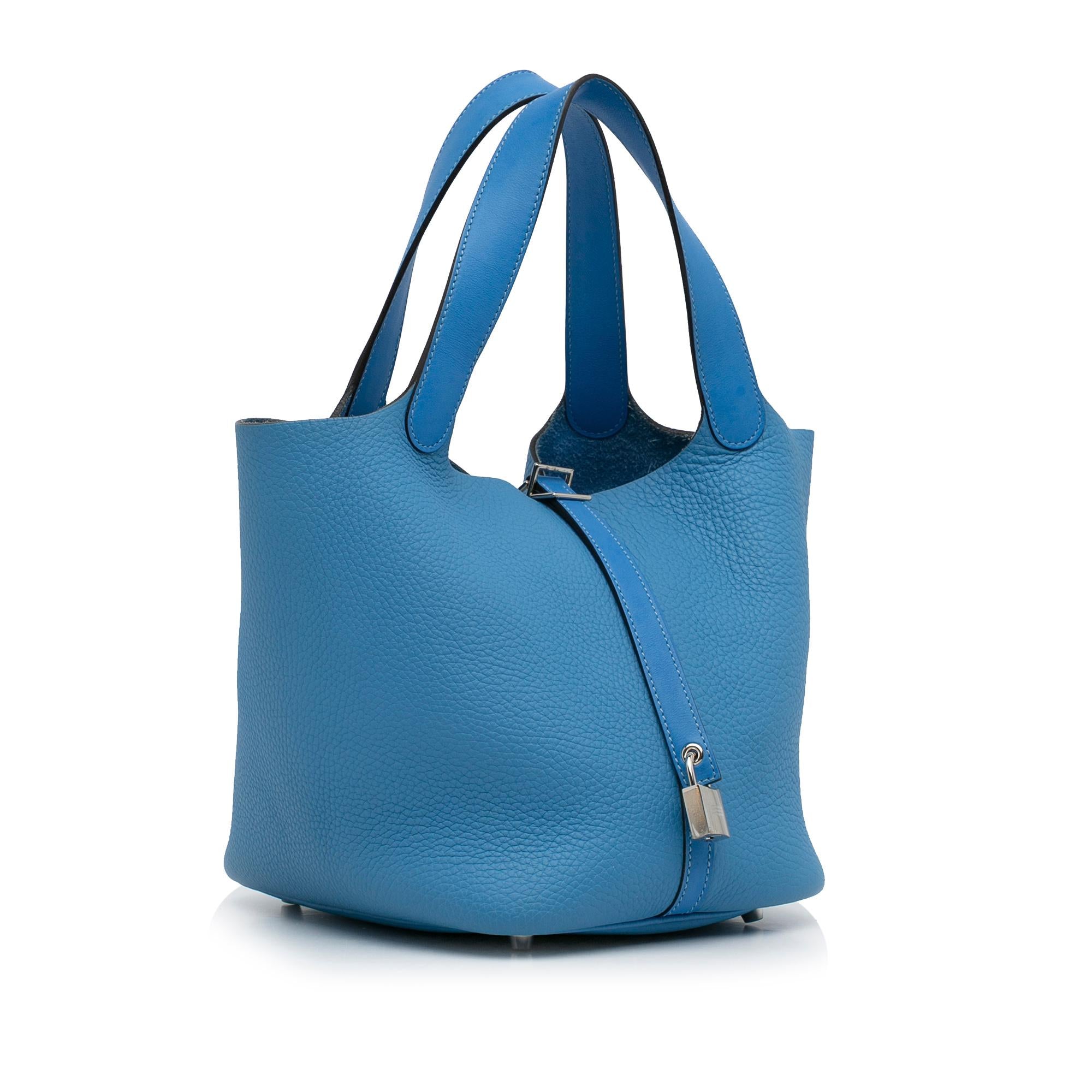 Hermes Clemence Picotin Lock 22 (SHG-yAFysy)