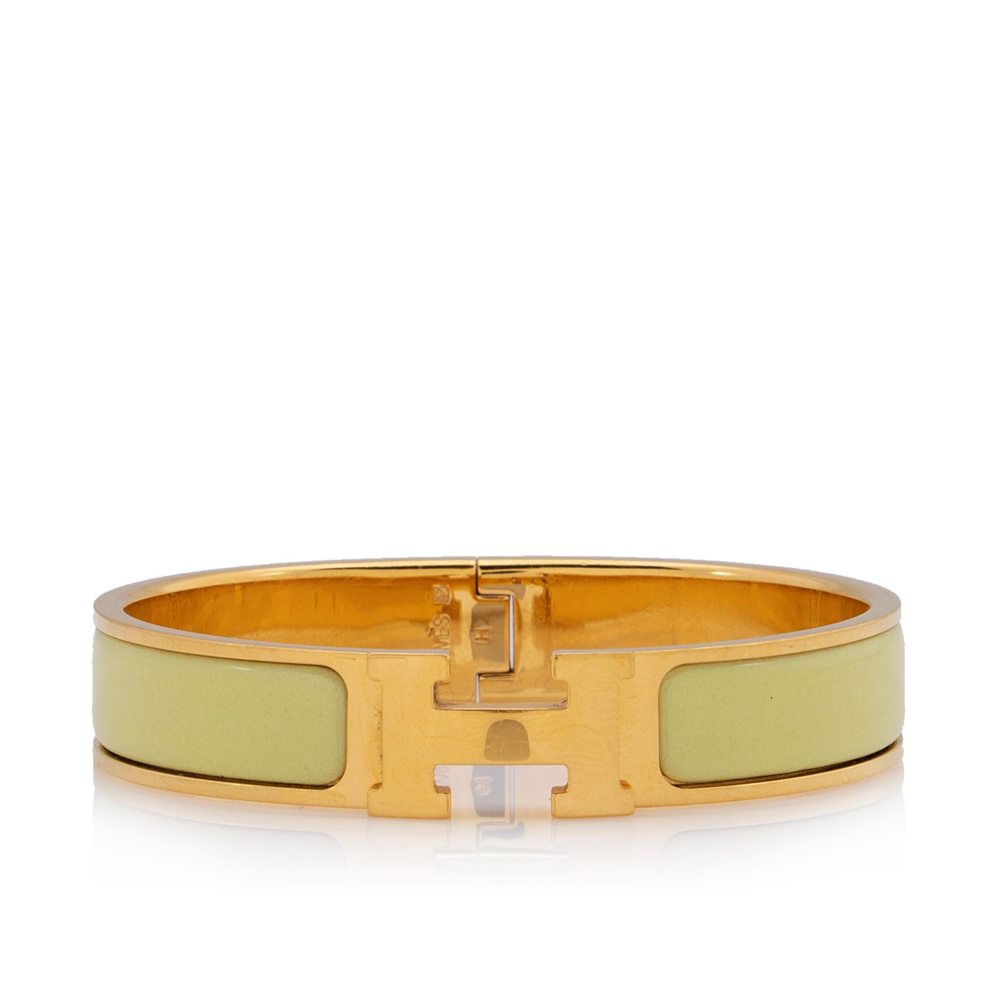 Hermes Clic Clac H Narrow Bracelet (SHF-yGo0Jg)