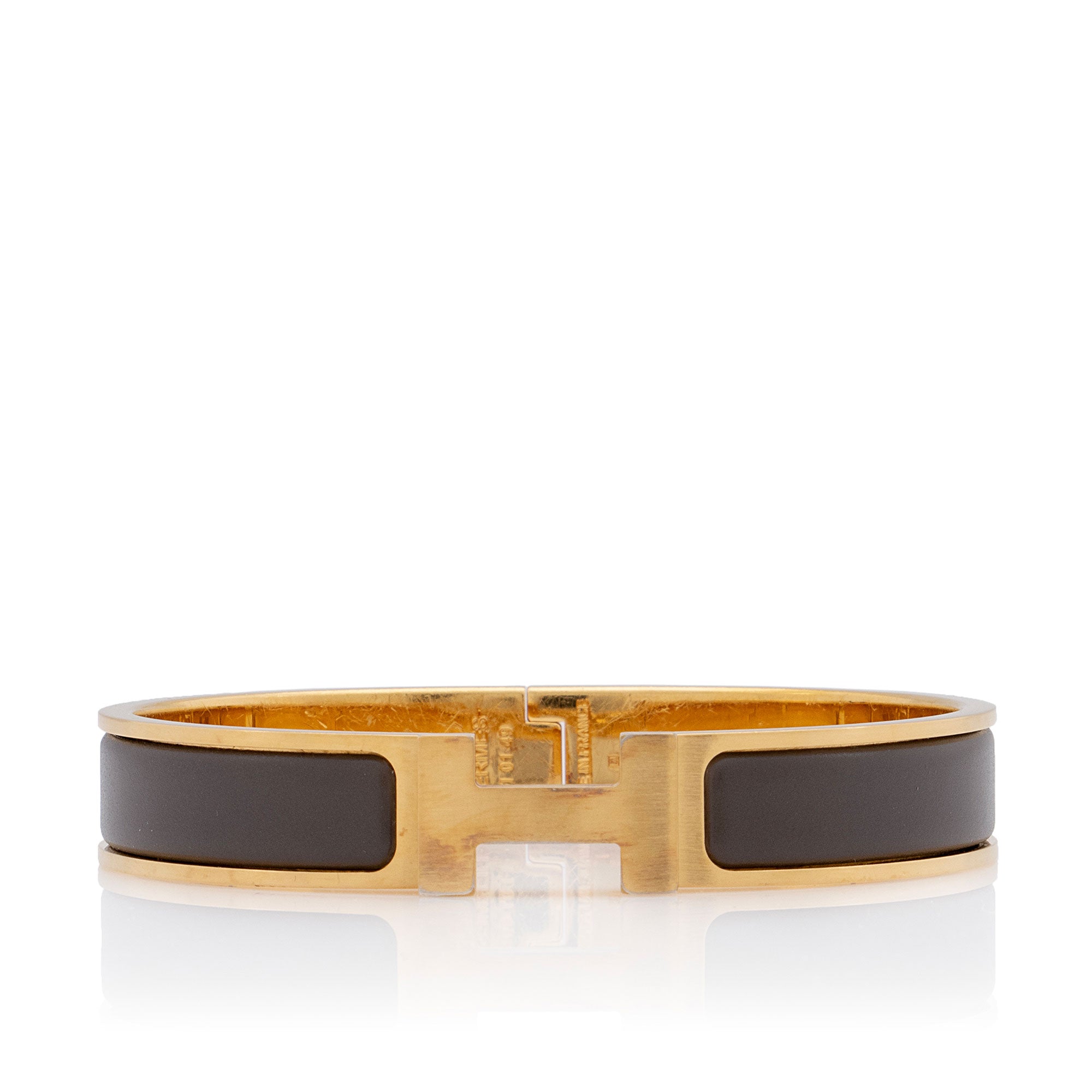 Hermes Clic Clac H Narrow Bracelet (SHF-lbzQdj)
