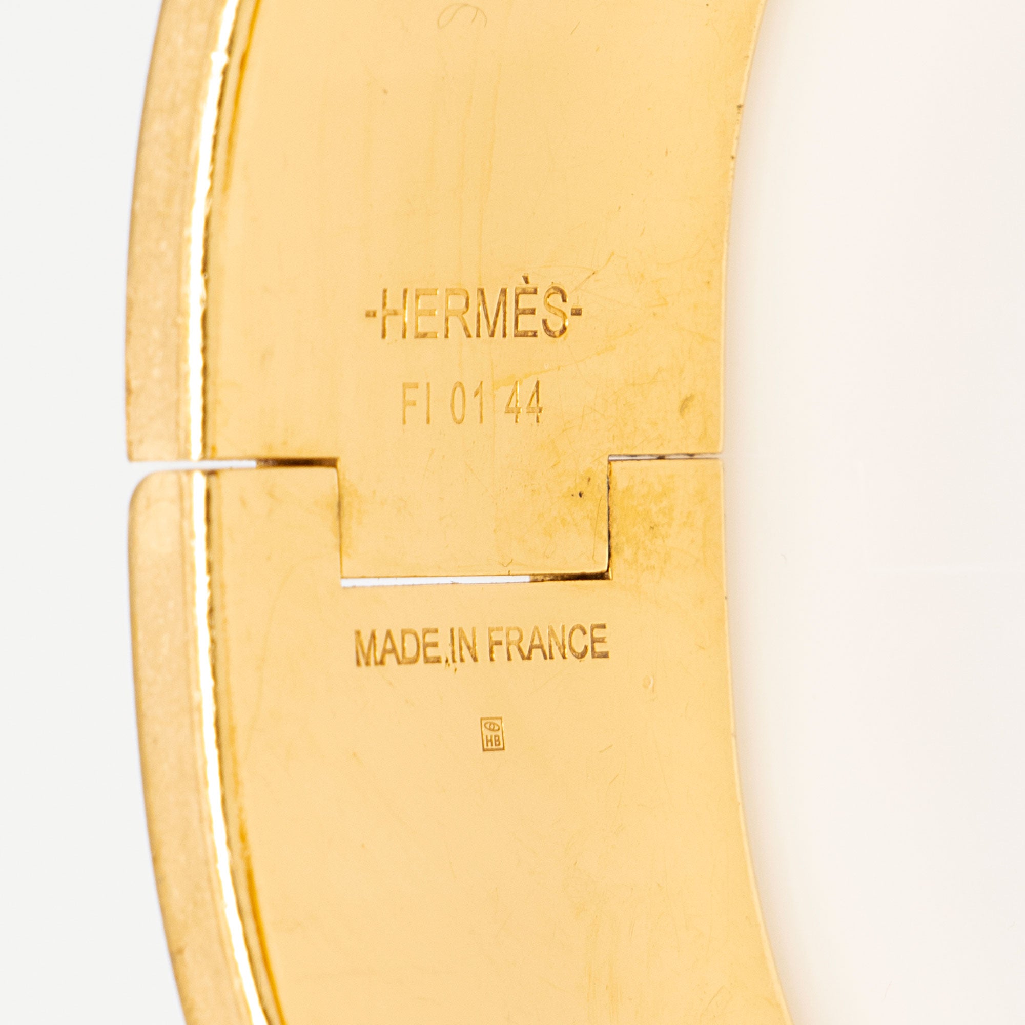 Hermes Clic Clac H Wide Bracelet