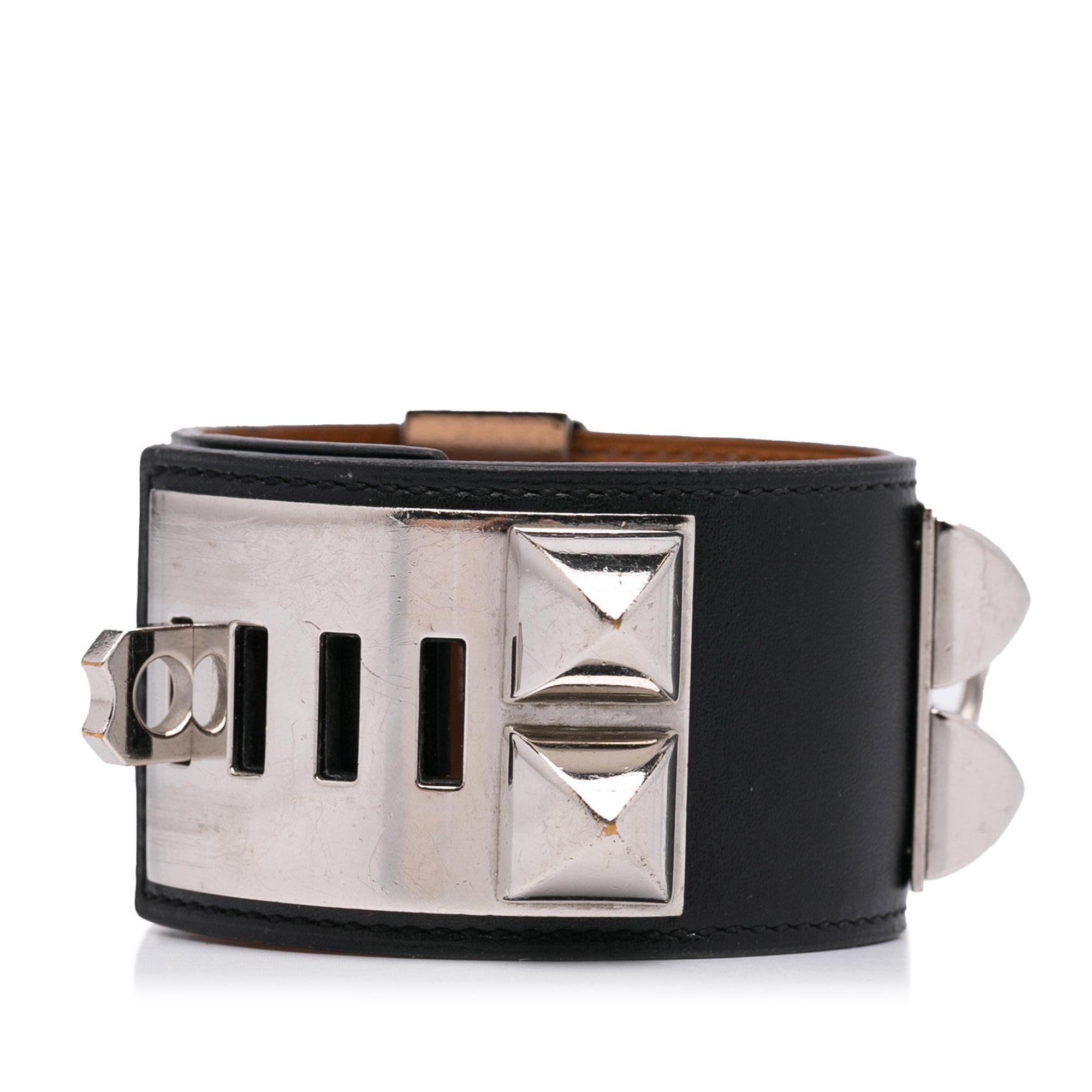 Hermes Collier de Chien Bracelet (SHG-nyWD2o)